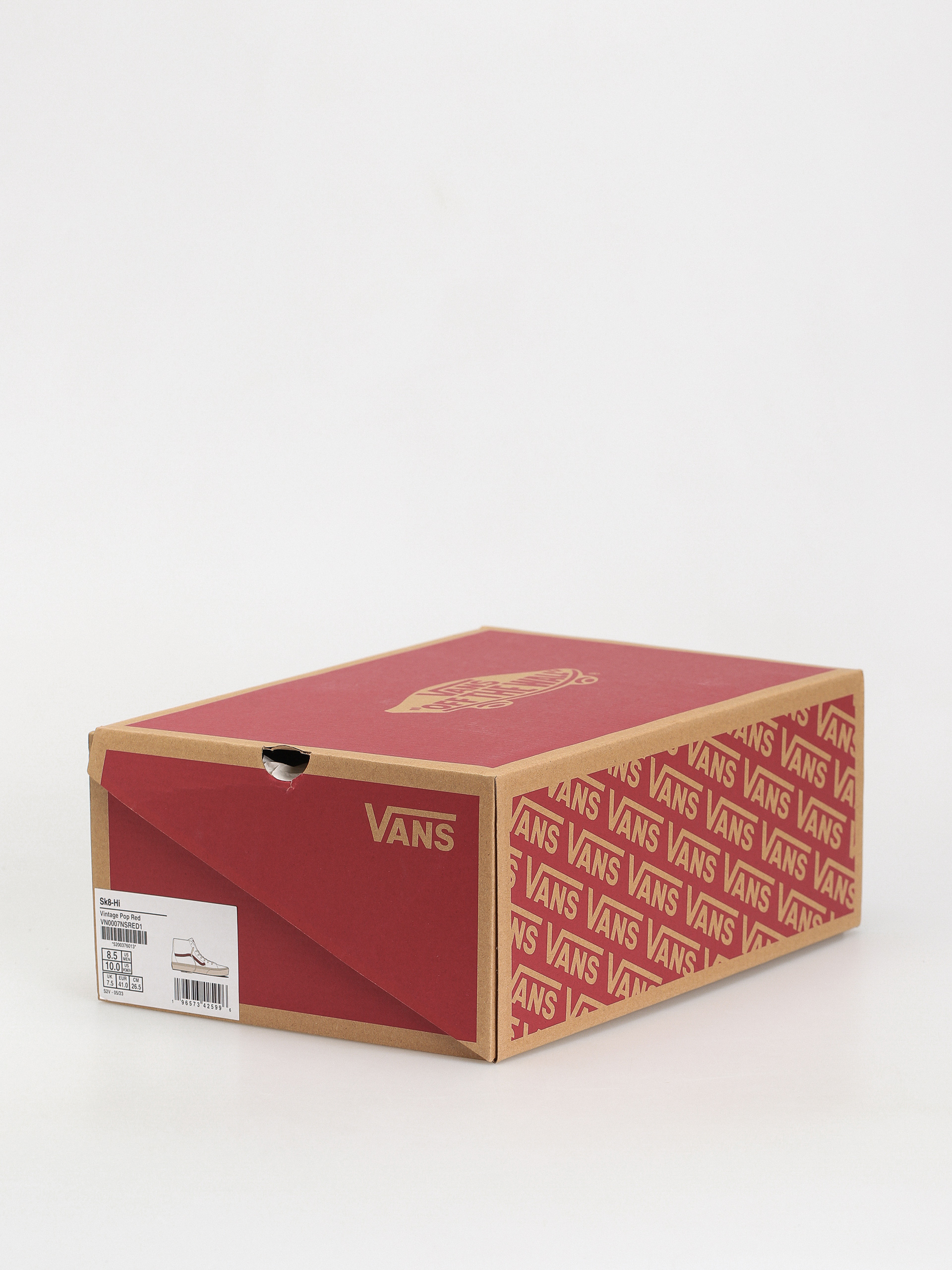 Vans Sk8 Hi Cipők (vintage pop red)