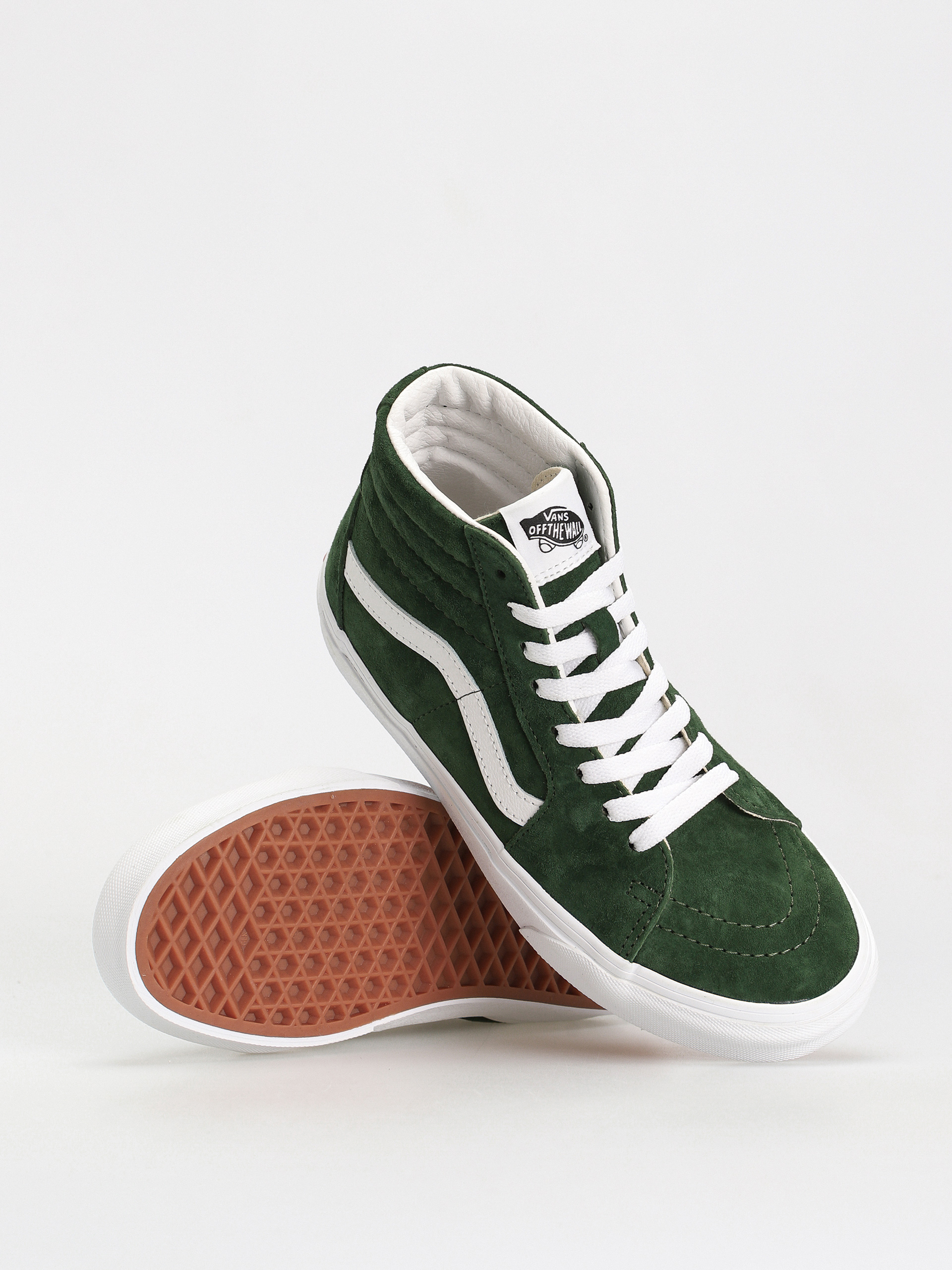 Vans Sk8 Hi Cipők (pig suede douglas fir)