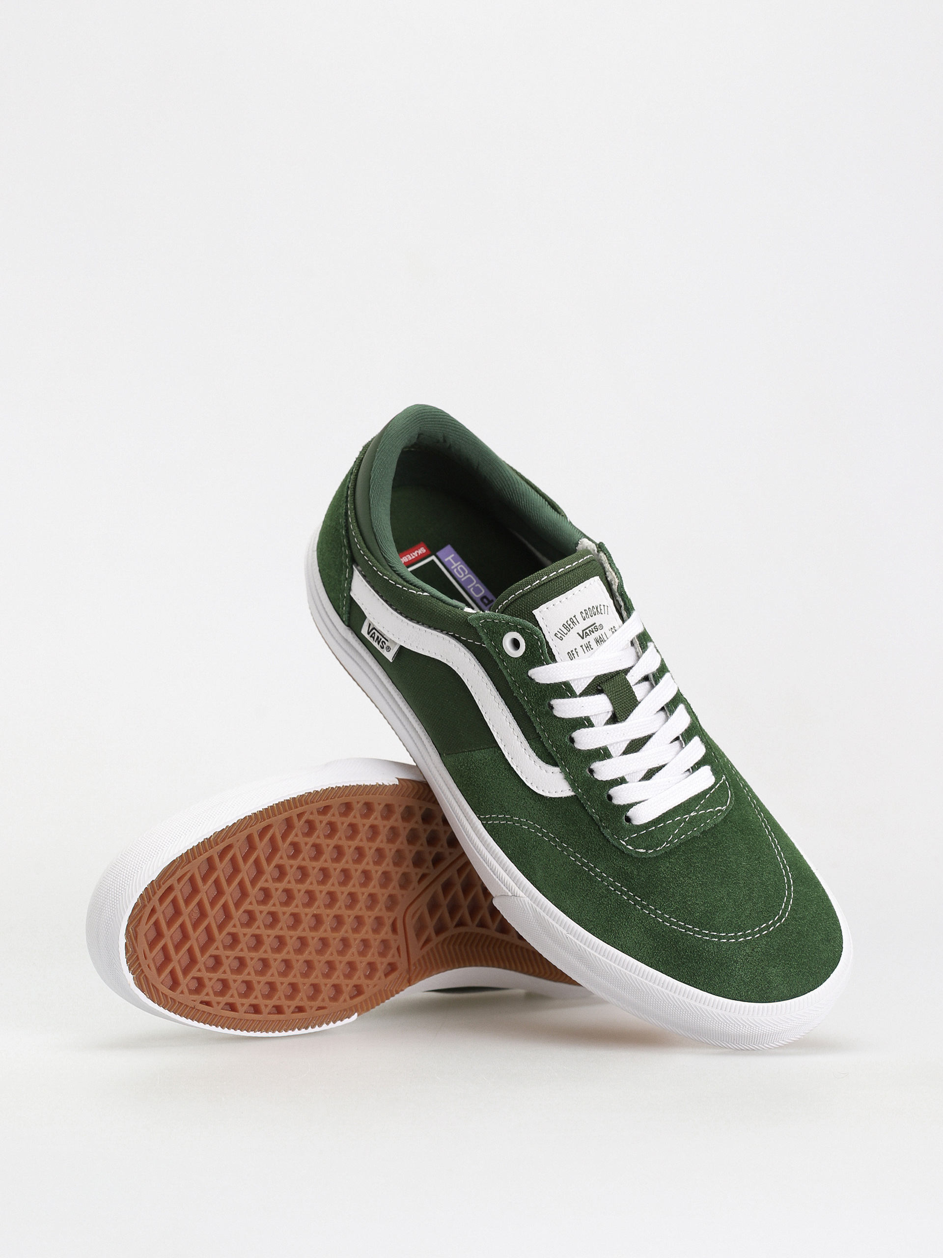 Vans Gilbert Crockett Cipők (green/white)