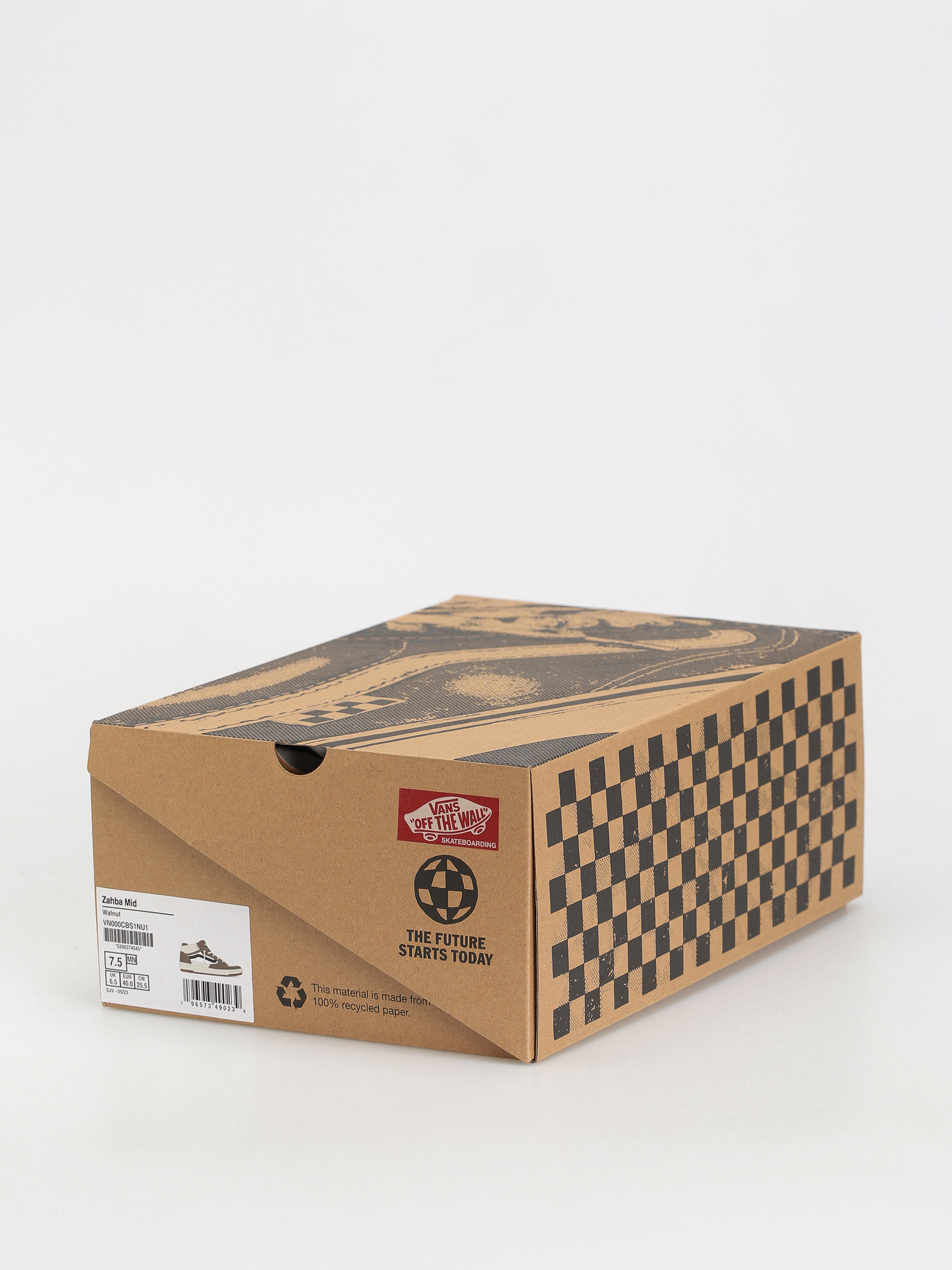 Vans Zahba Mid Cipők (walnut)