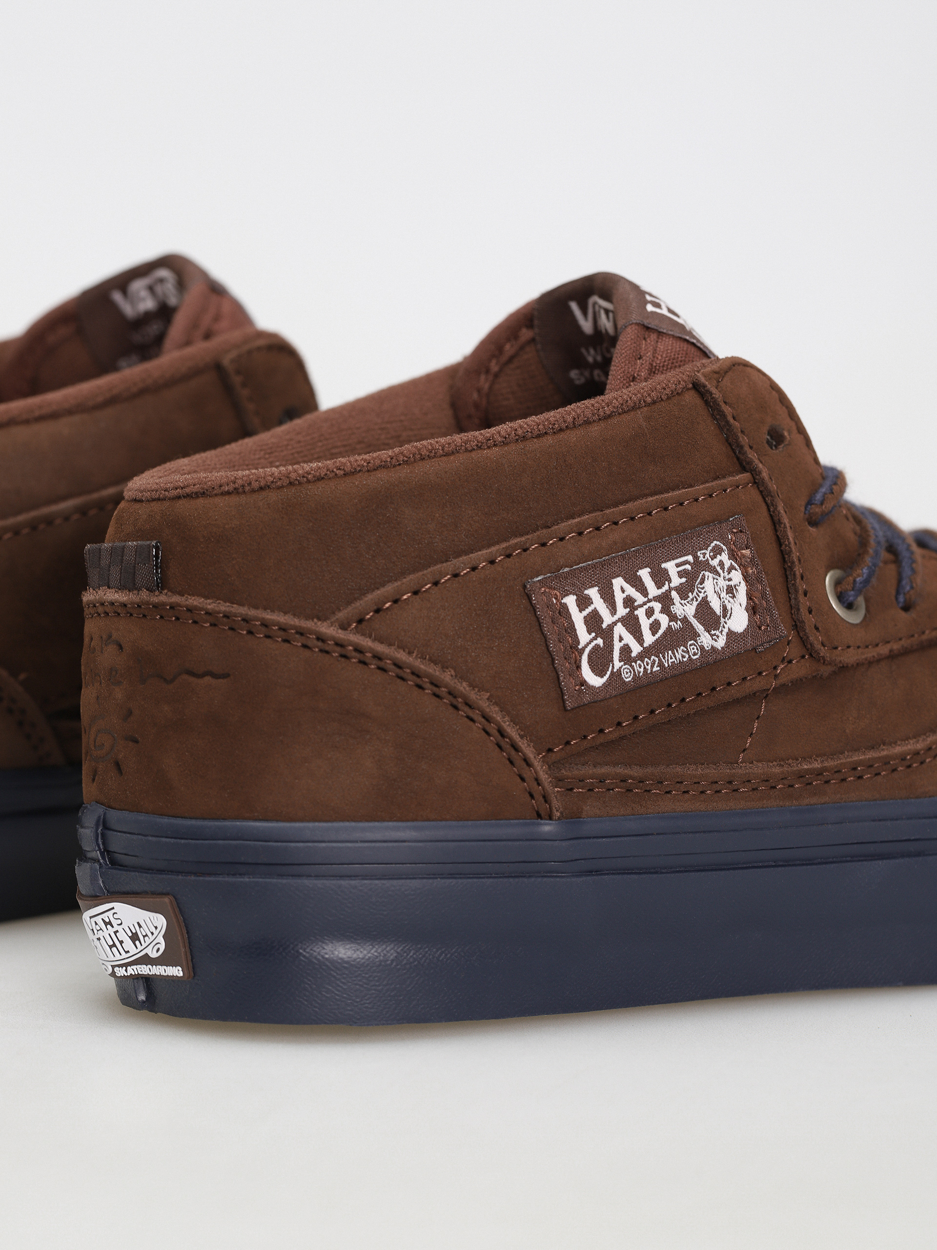 Vans Skate Half Cab '92 Cipők (nick michel brown/navy)