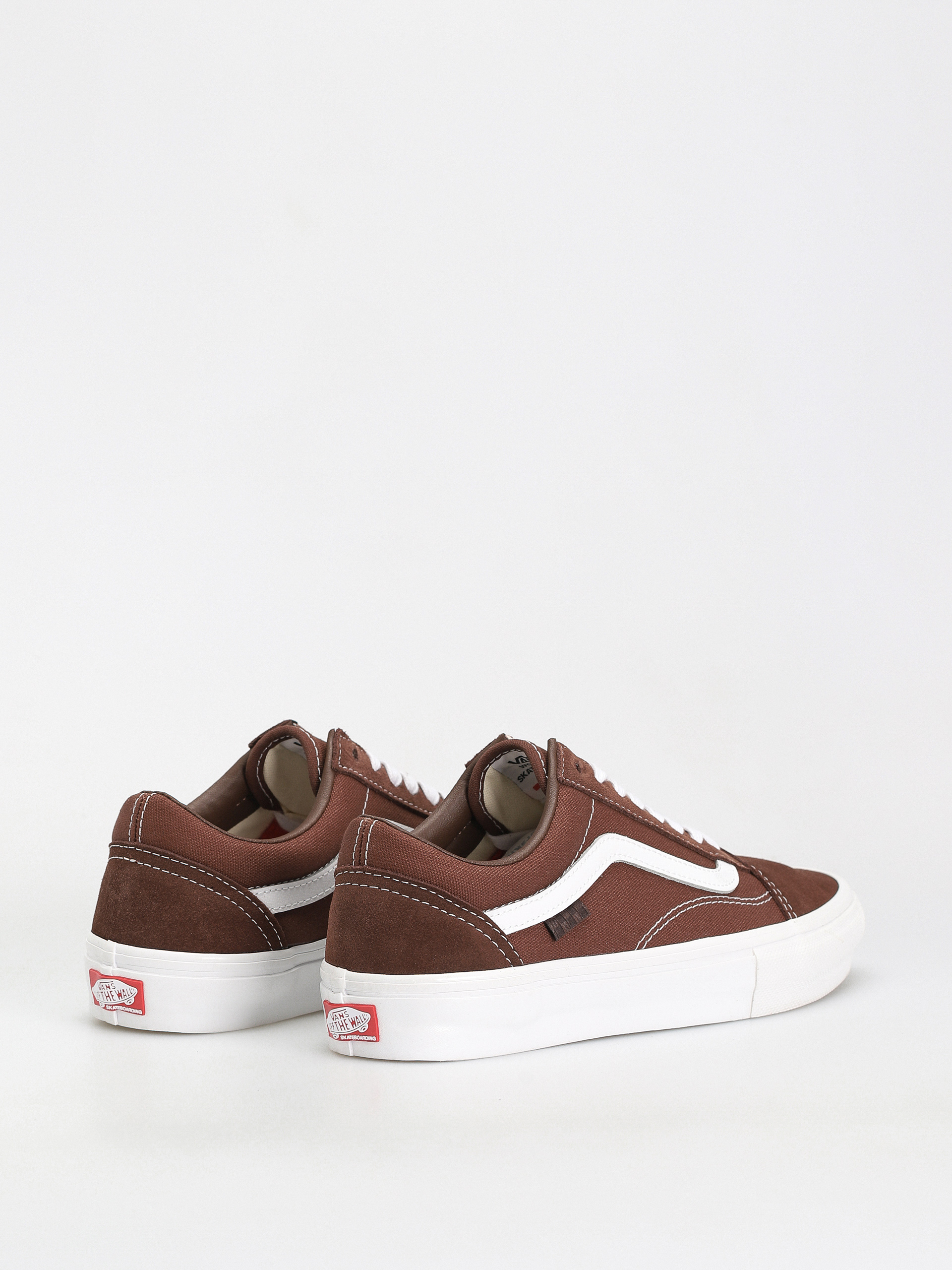 Vans Skate Old Skool Cipők (nick michel brown/white)