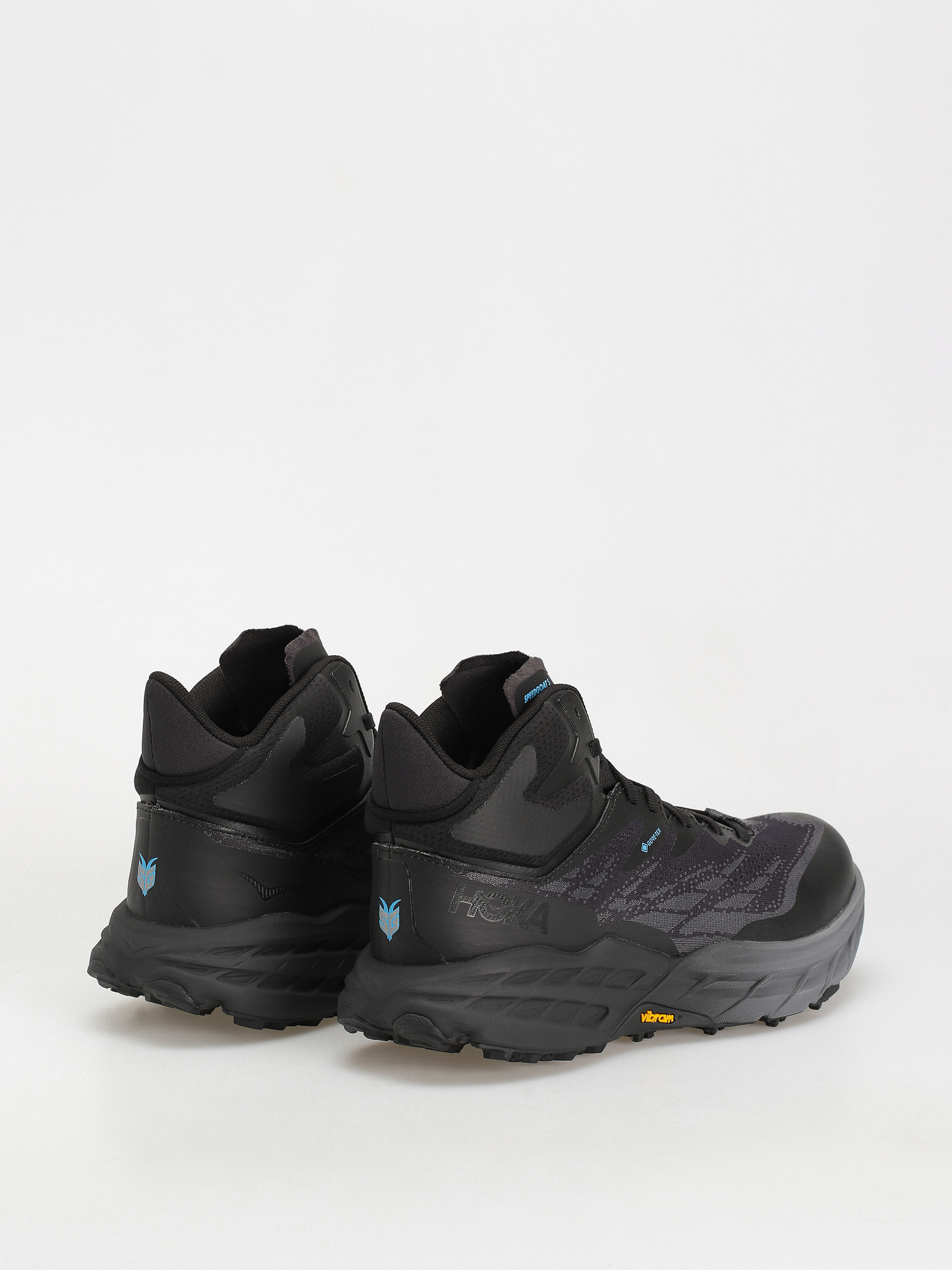 Hoka Speedgoat 5 Mid GTX Cipők (black/black)