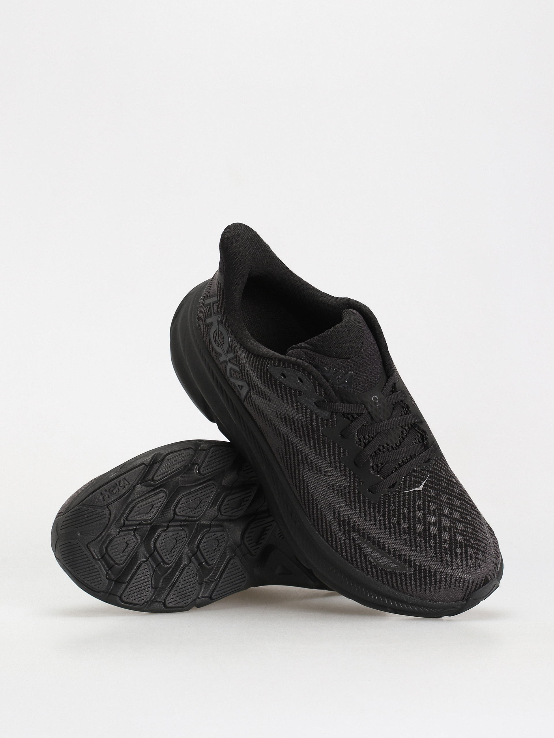 Hoka Clifton 9 Cipők (black/black)