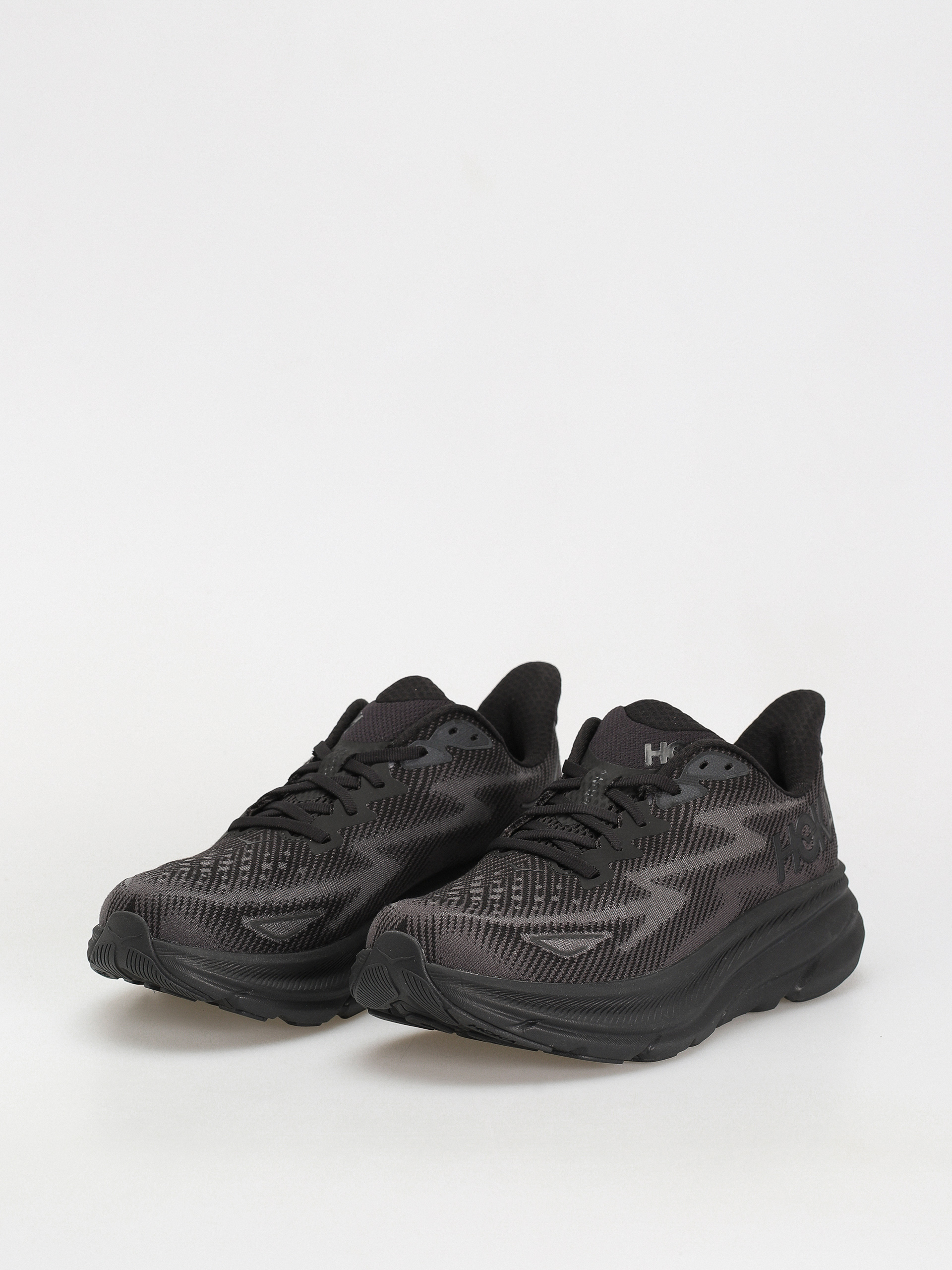 Hoka Clifton 9 Cipők (black/black)