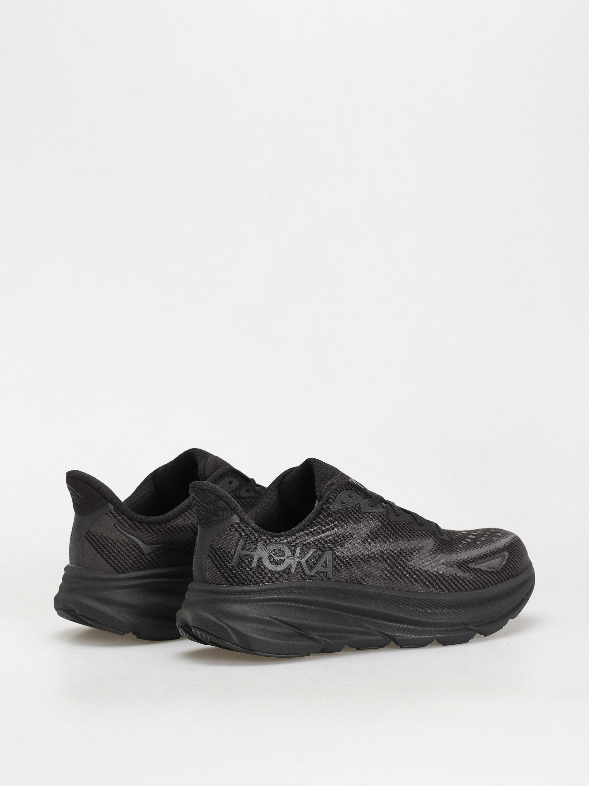 Hoka Clifton 9 Cipők (black/black)