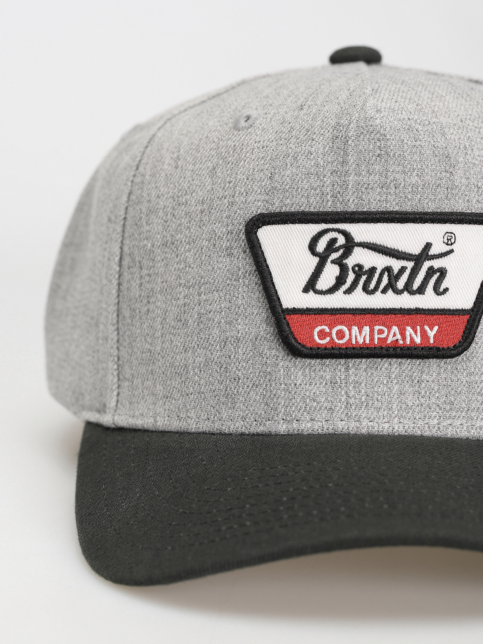 Brixton Linwood C Mp Snapback Baseball sapka (heather grey/black)