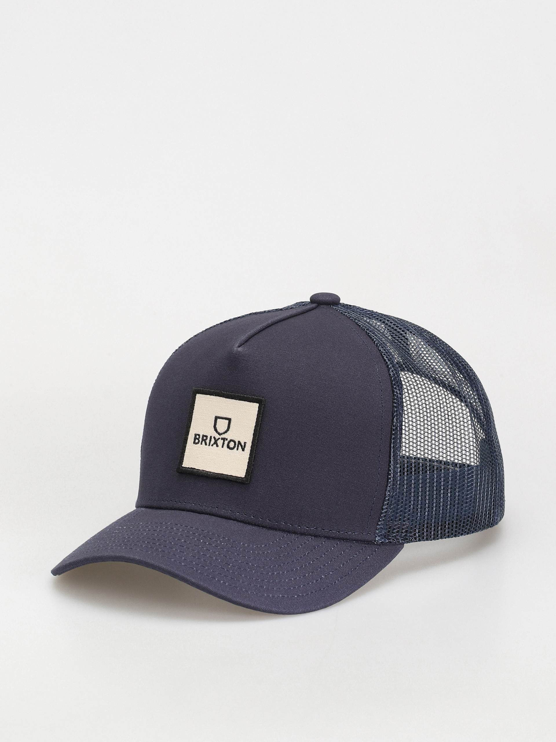 Brixton Alpha Block X C Mp Mesh Cap Baseball sapka (washed navy/washed navy)