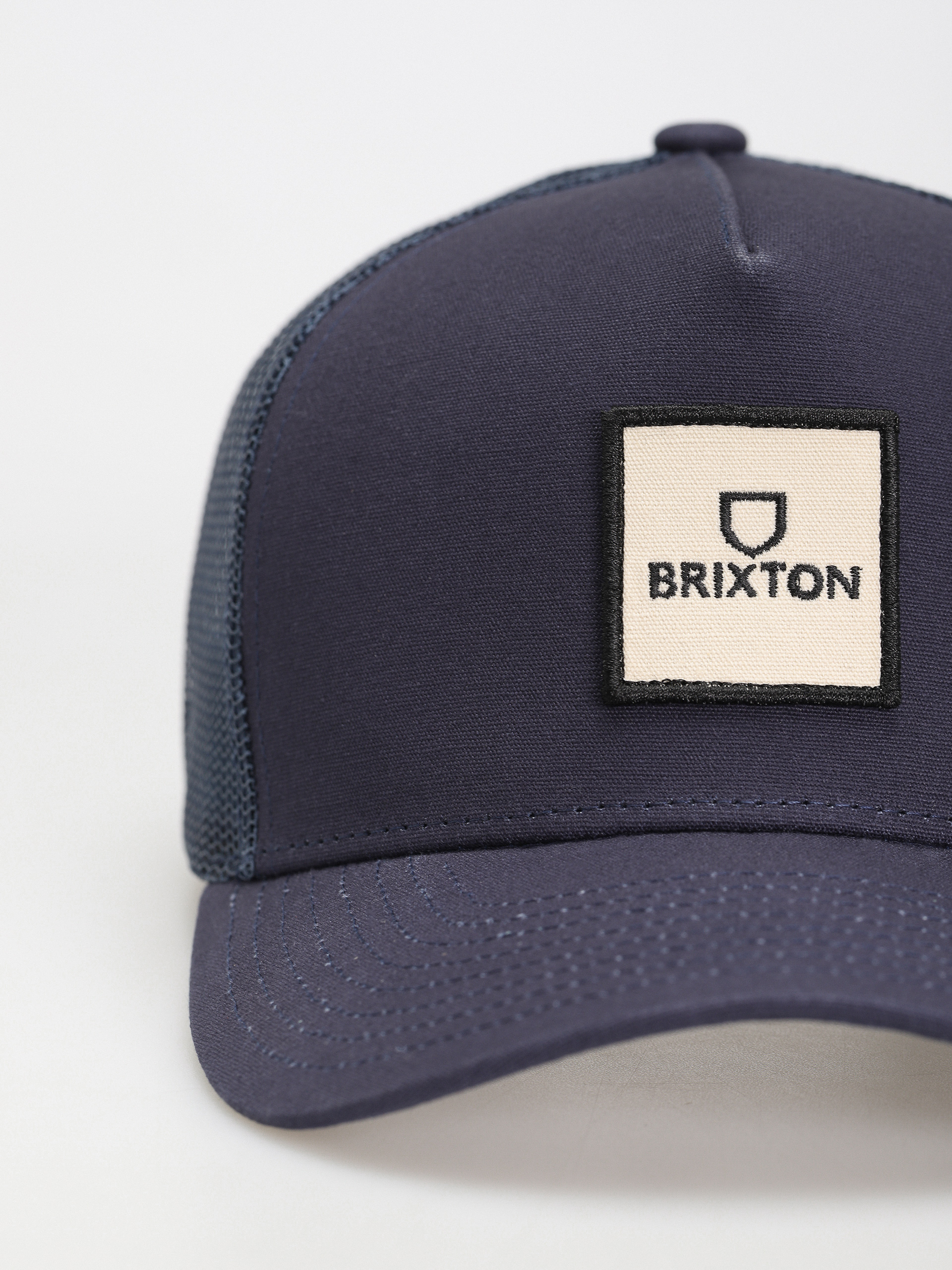 Brixton Alpha Block X C Mp Mesh Cap Baseball sapka (washed navy/washed navy)