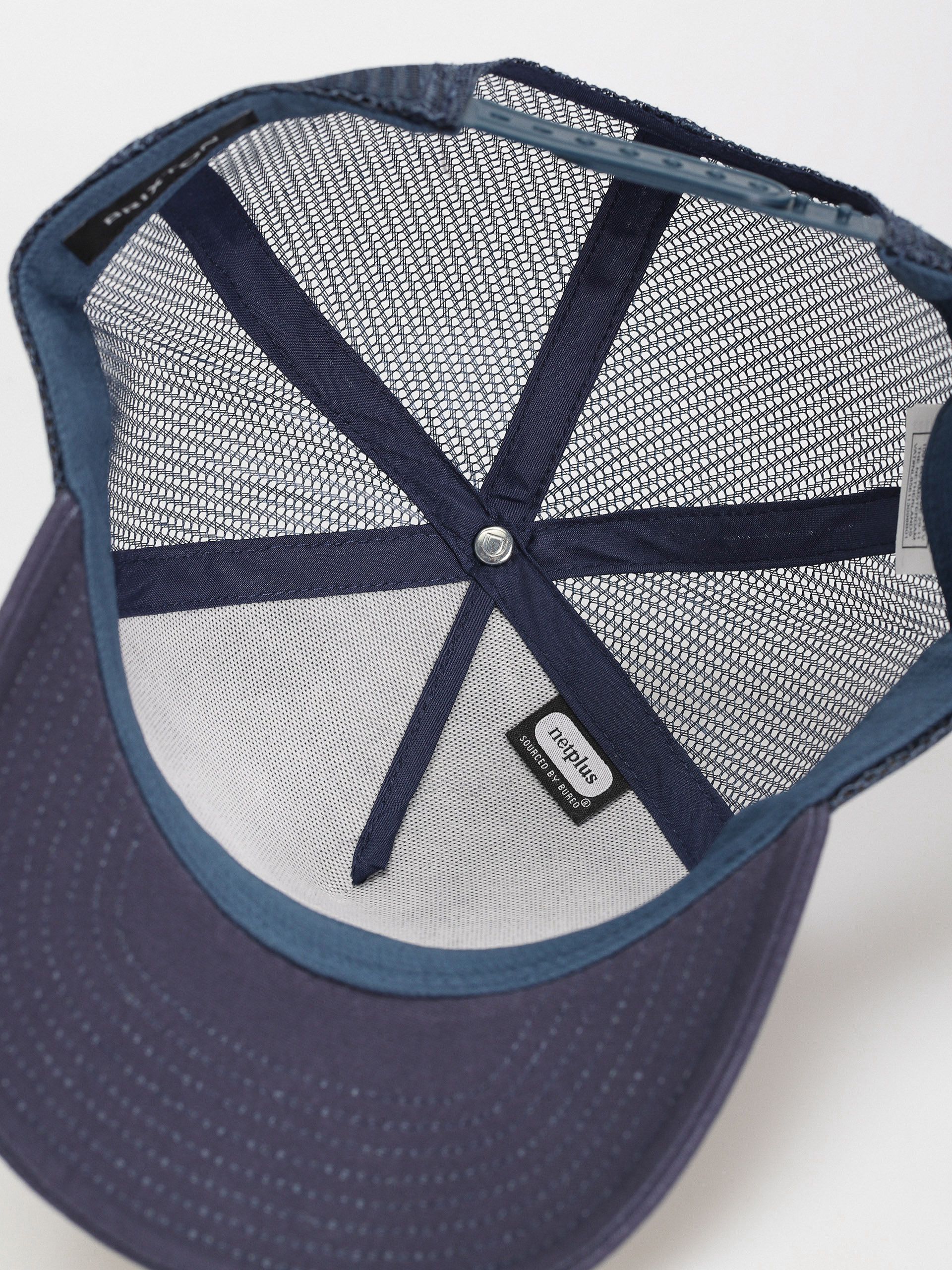 Brixton Alpha Block X C Mp Mesh Cap Baseball sapka (washed navy/washed navy)
