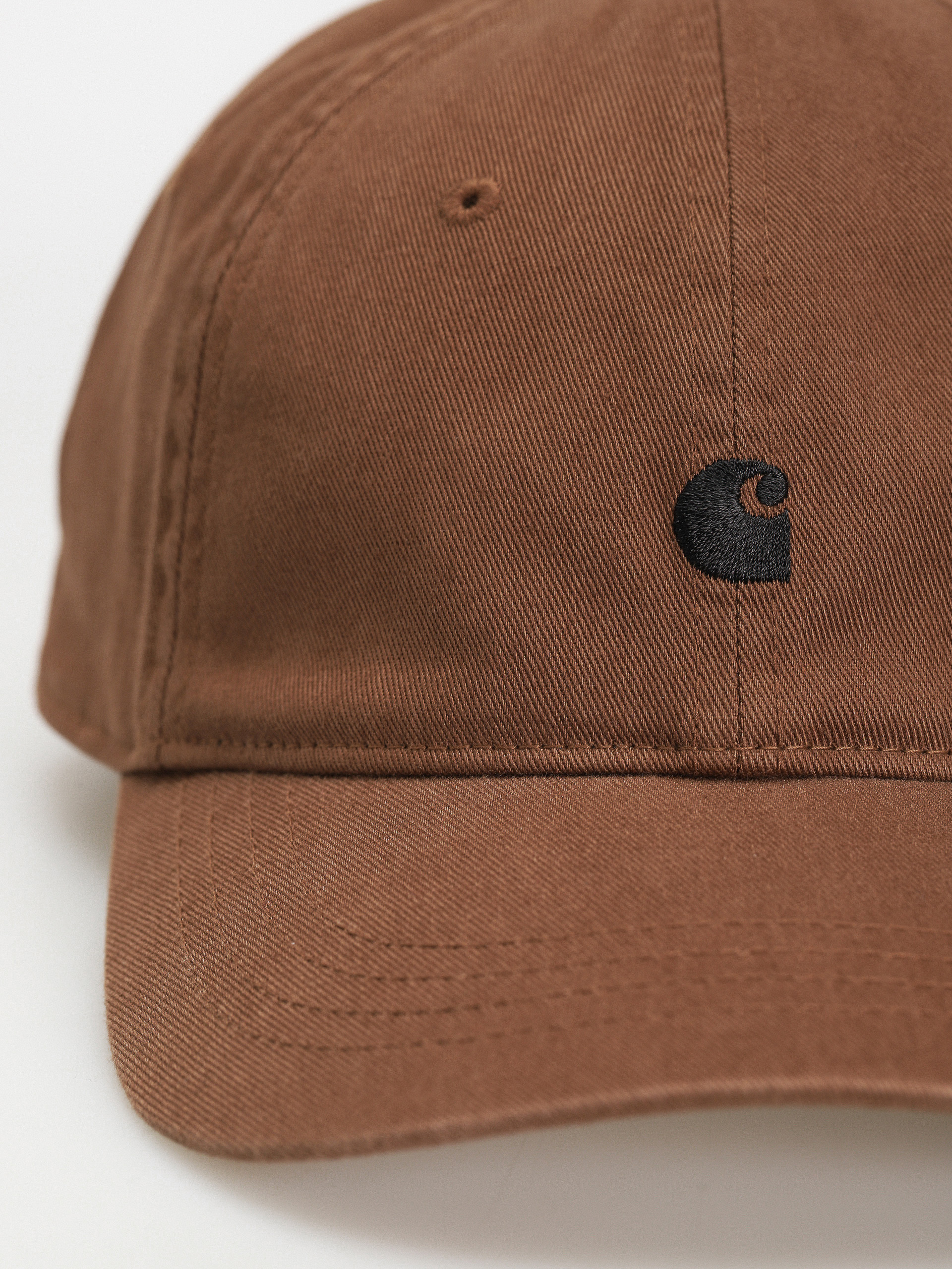 Carhartt WIP Madison Logo Baseball sapka (deep h brown/black)