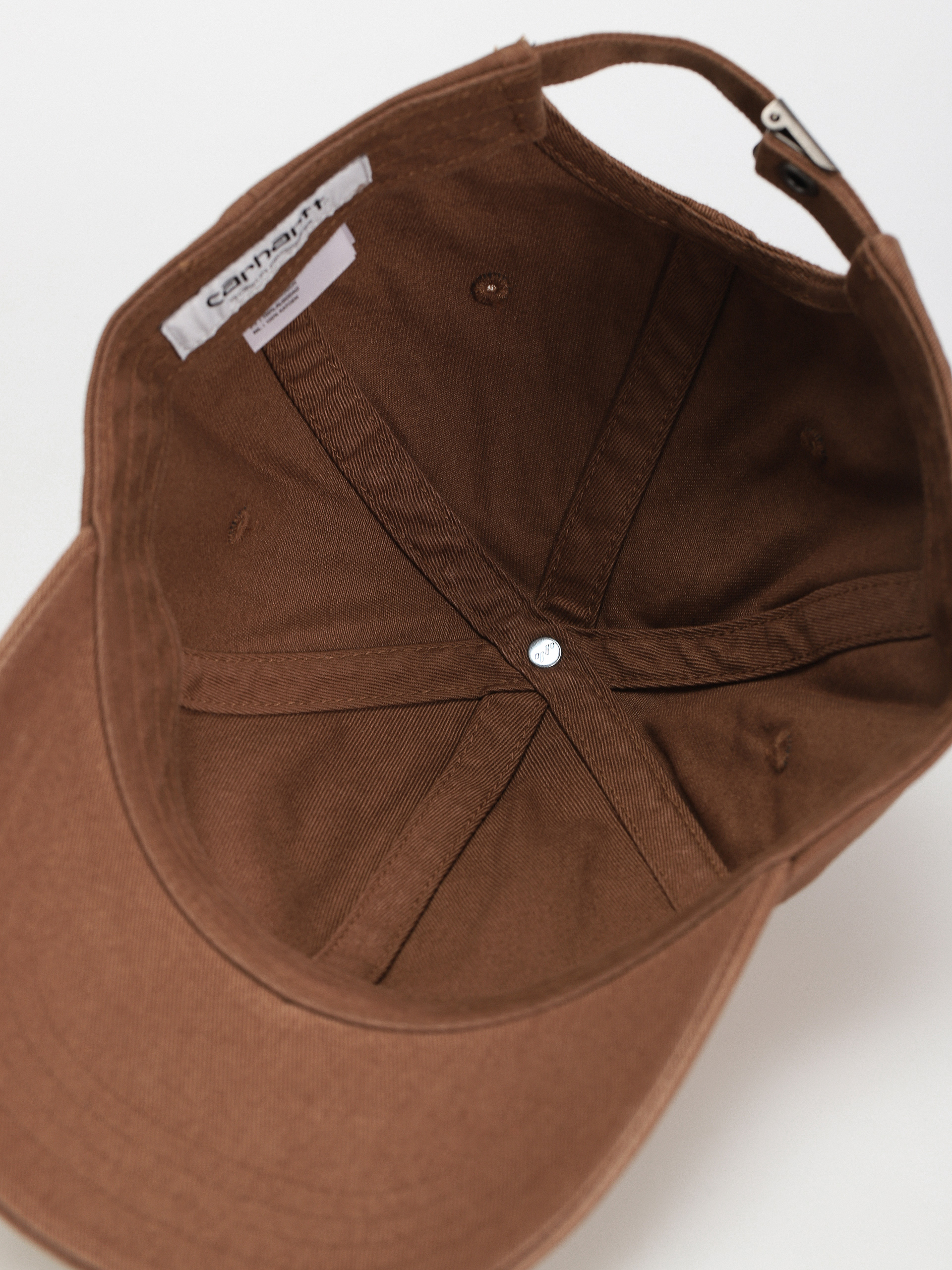 Carhartt WIP Madison Logo Baseball sapka (deep h brown/black)