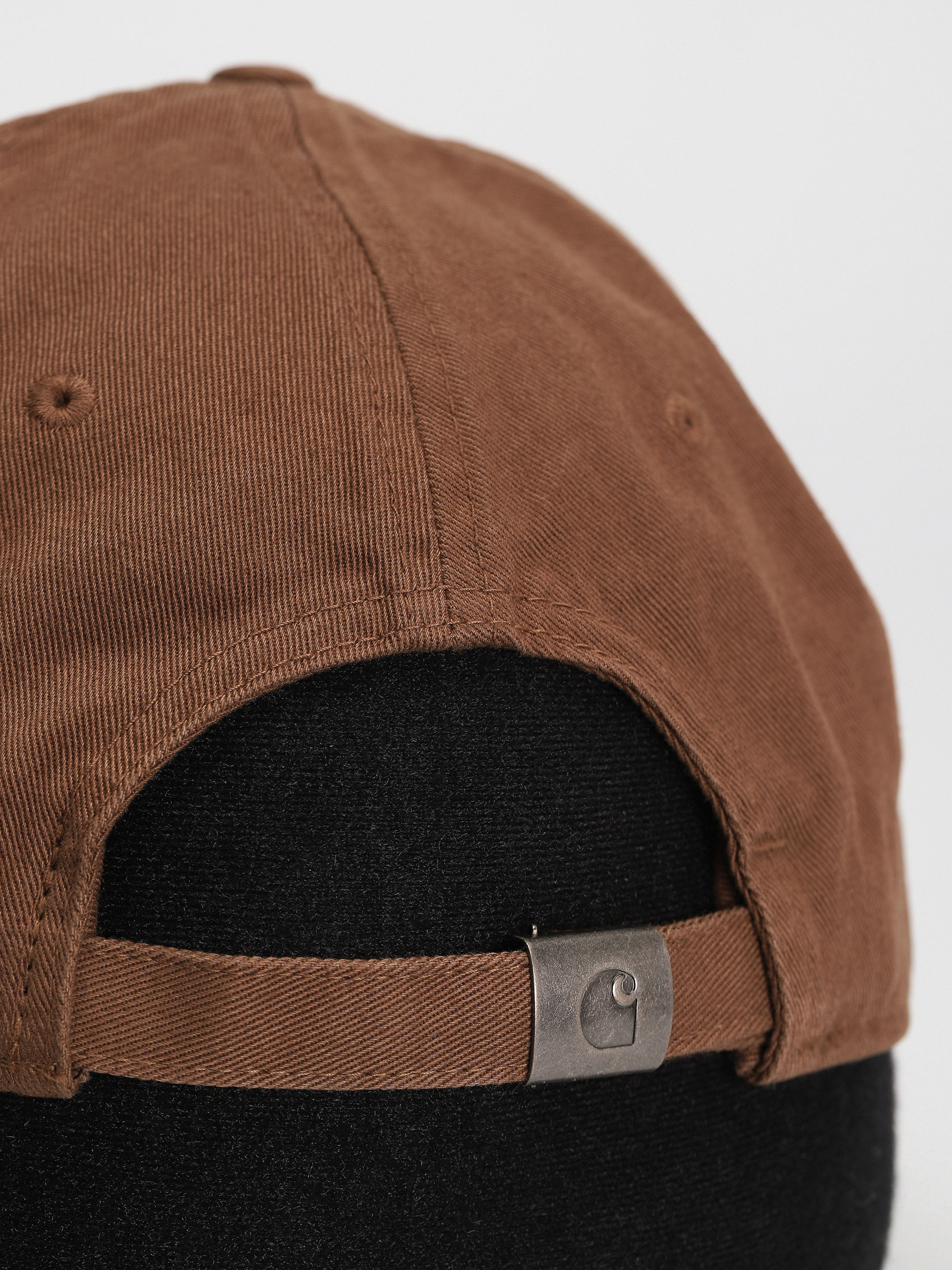 Carhartt WIP Madison Logo Baseball sapka (deep h brown/black)