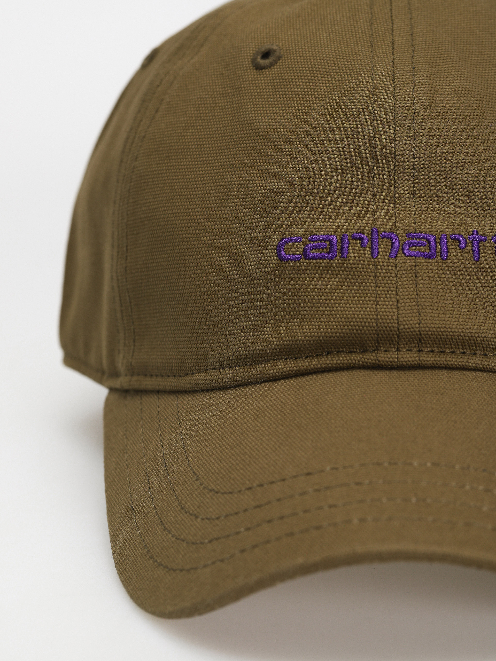 Carhartt WIP Canvas Script Baseball sapka (highland/cassis)