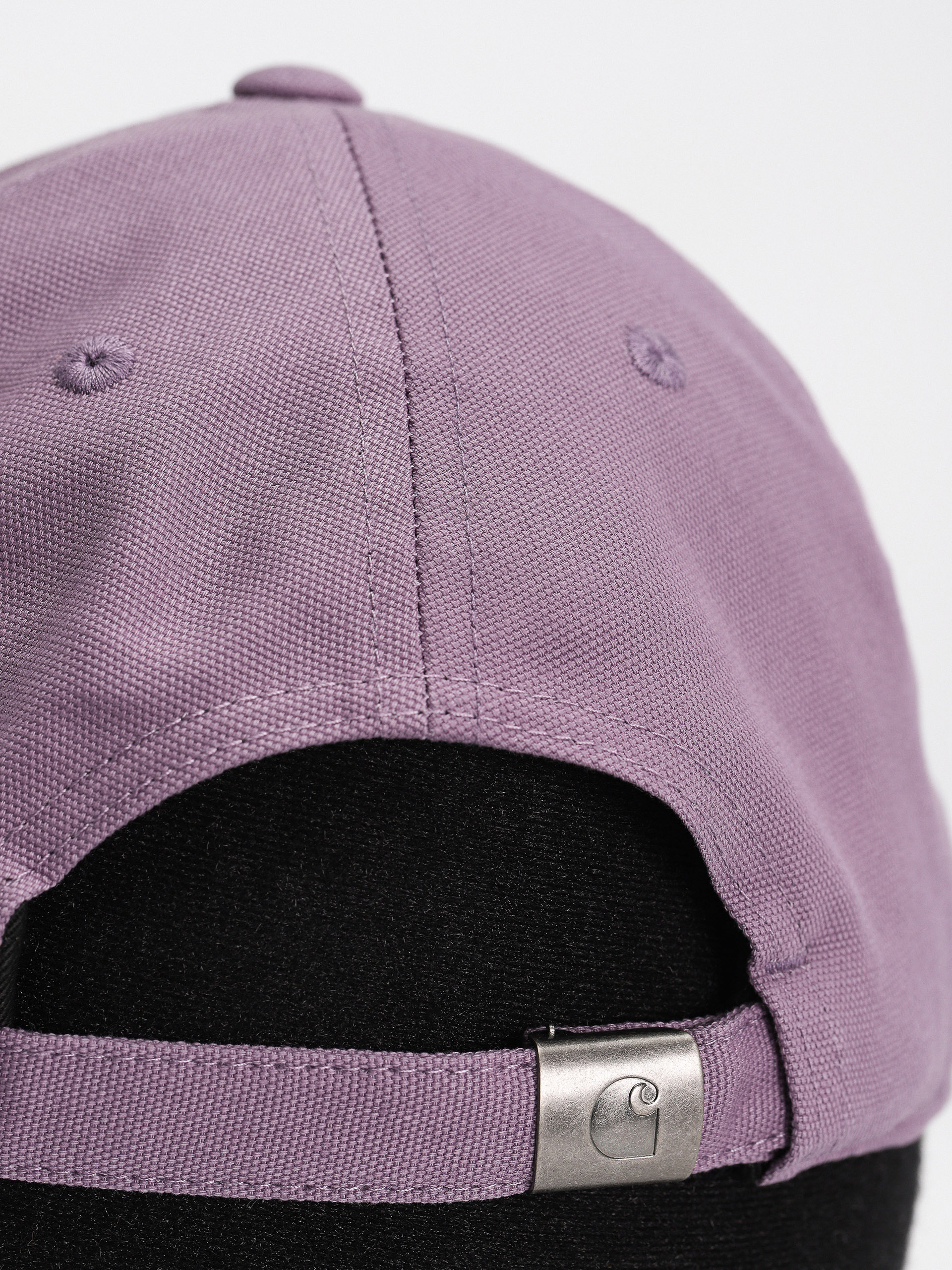 Carhartt WIP Canvas Script Baseball sapka (glassy purple/discovery green)