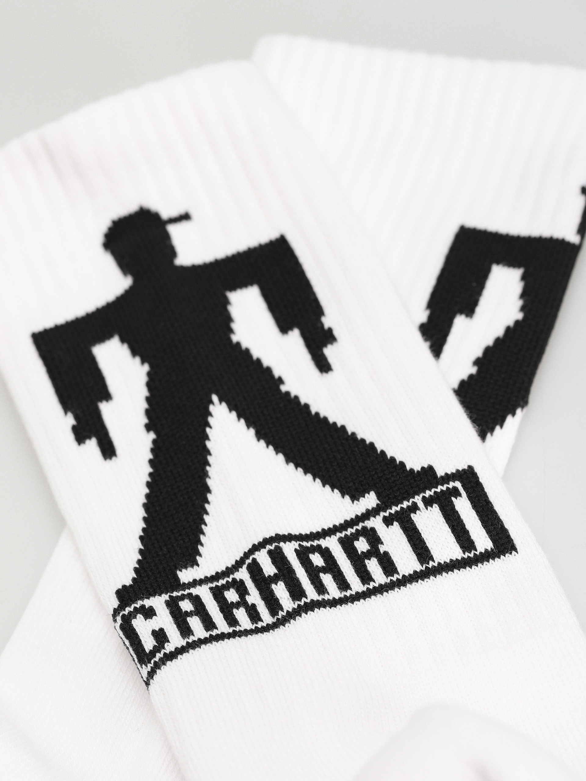 Carhartt WIP Built Zokni (white/black)