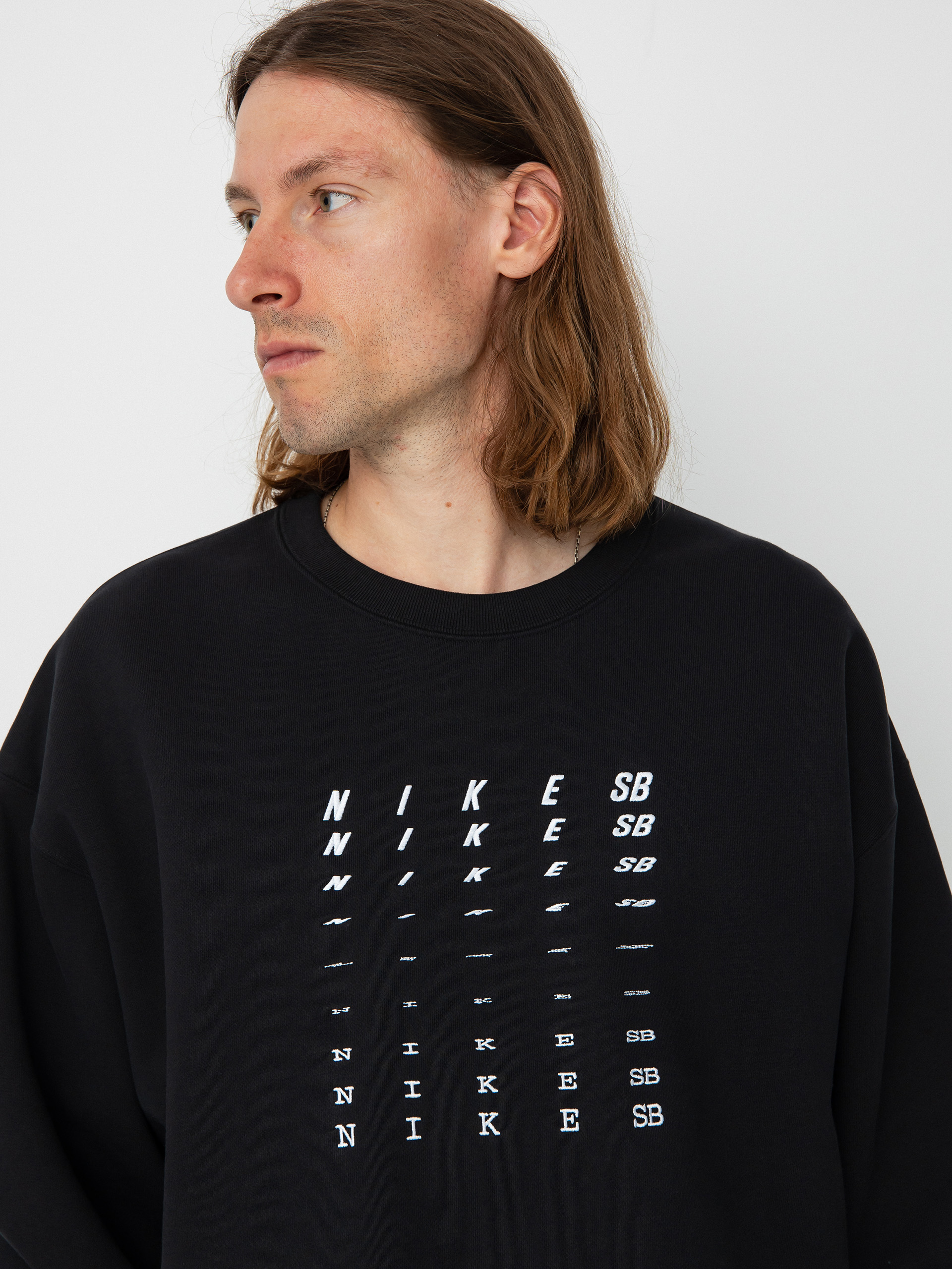 Nike SB Crew Fade Gfx Pulóver (black)