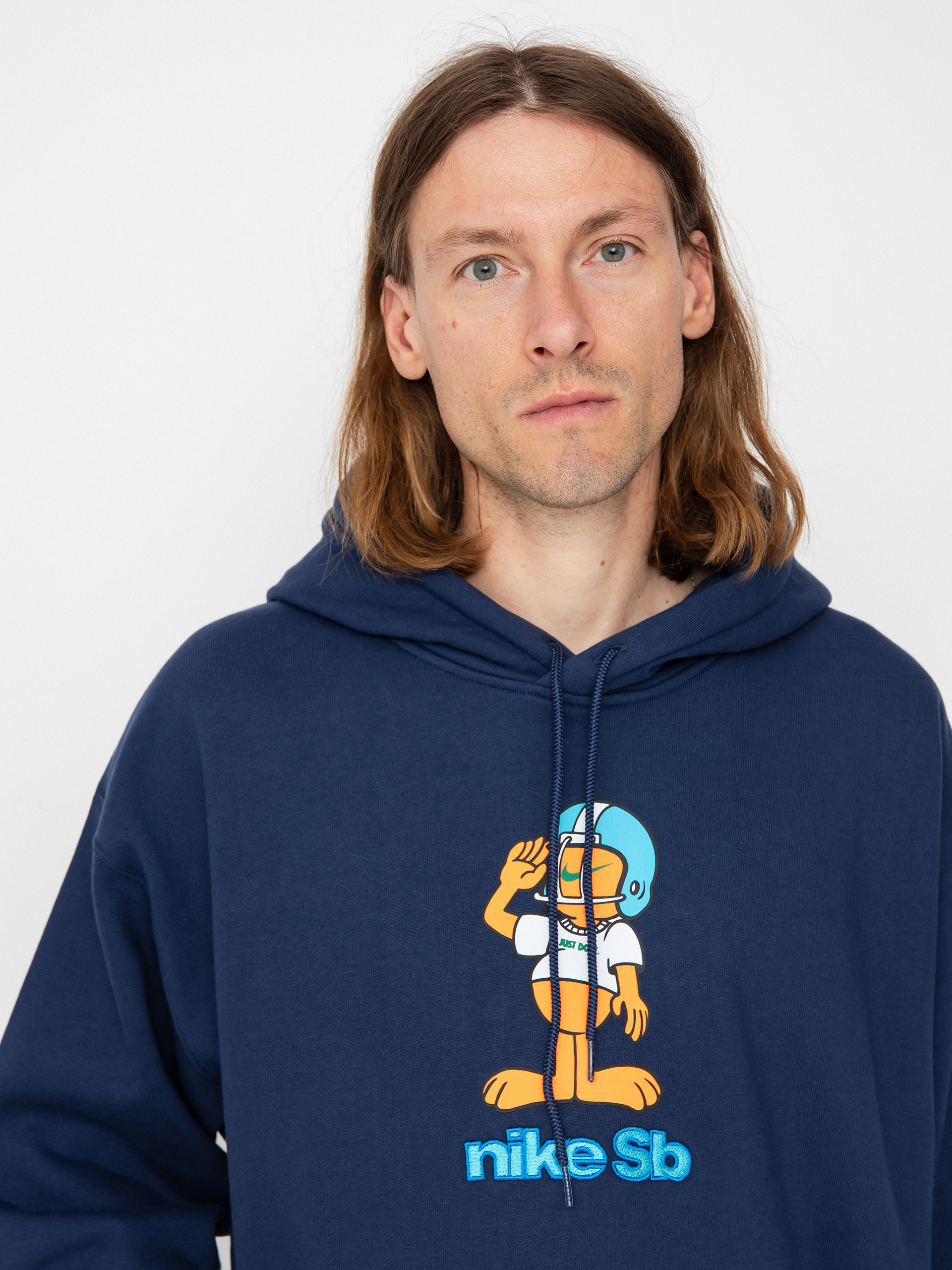 Nike SB Salute GFX HD Kapucnis pulóver (midnight navy)
