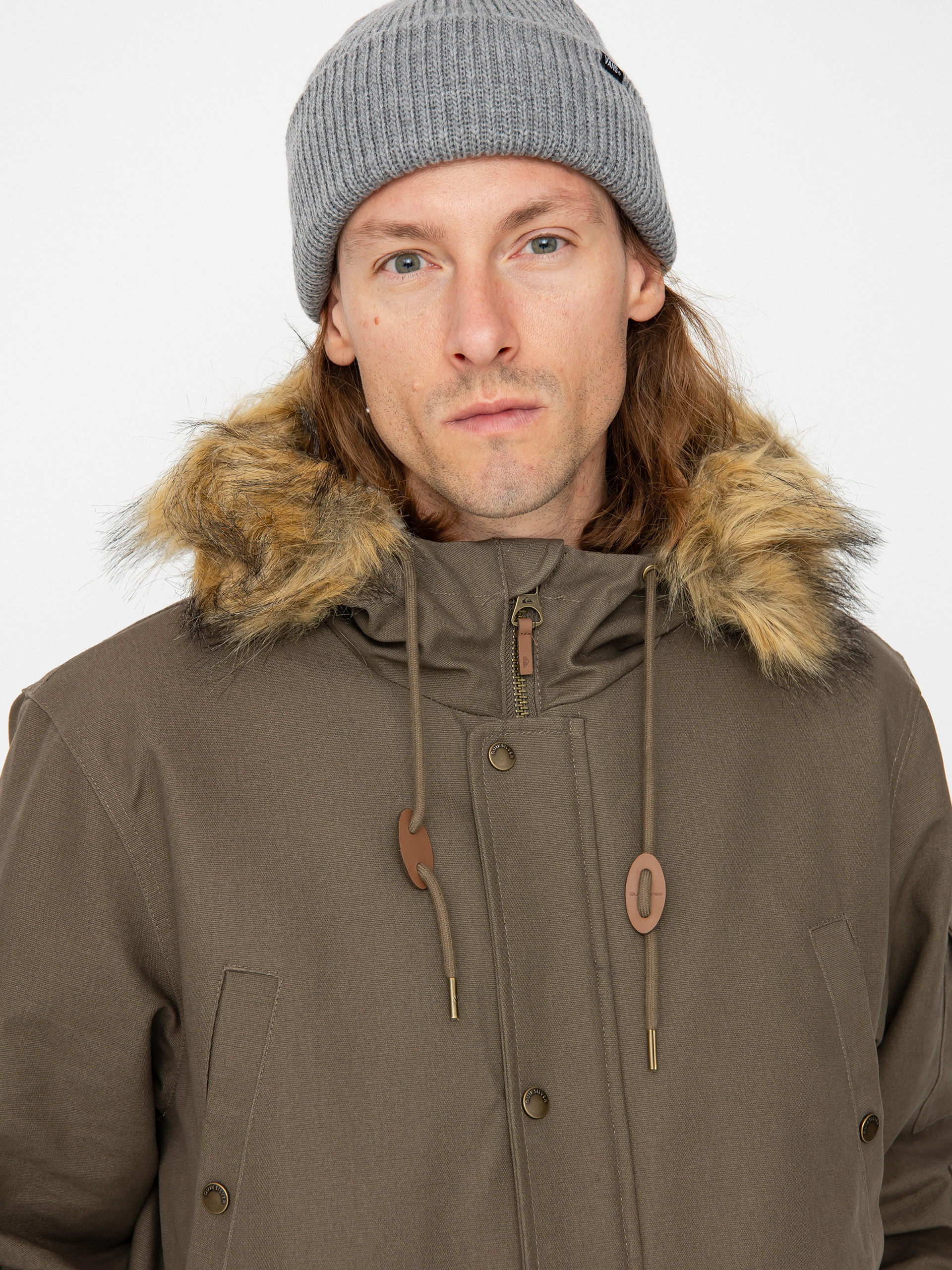 Quiksilver Long Trip Dzseki (major brown)