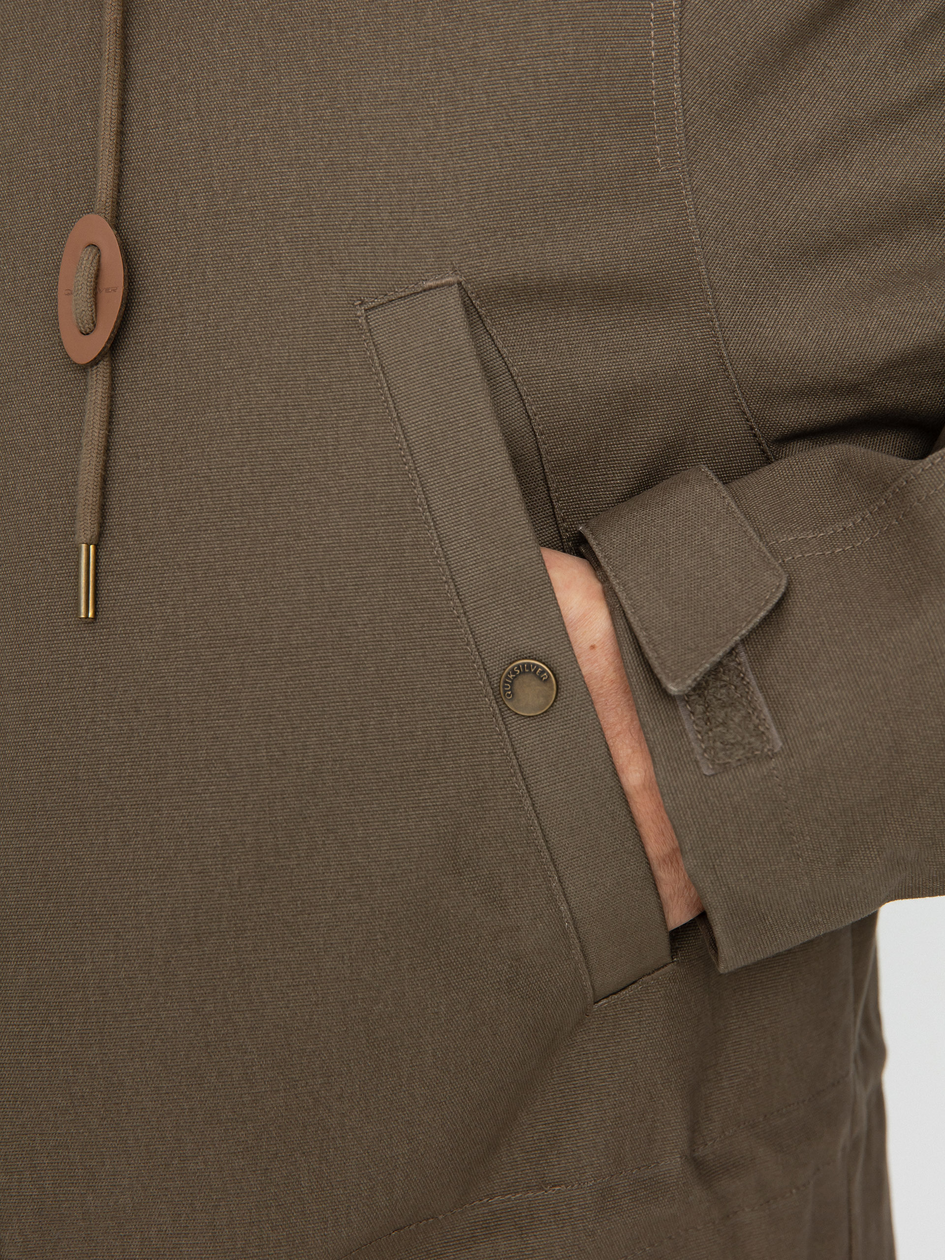 Quiksilver Long Trip Dzseki (major brown)