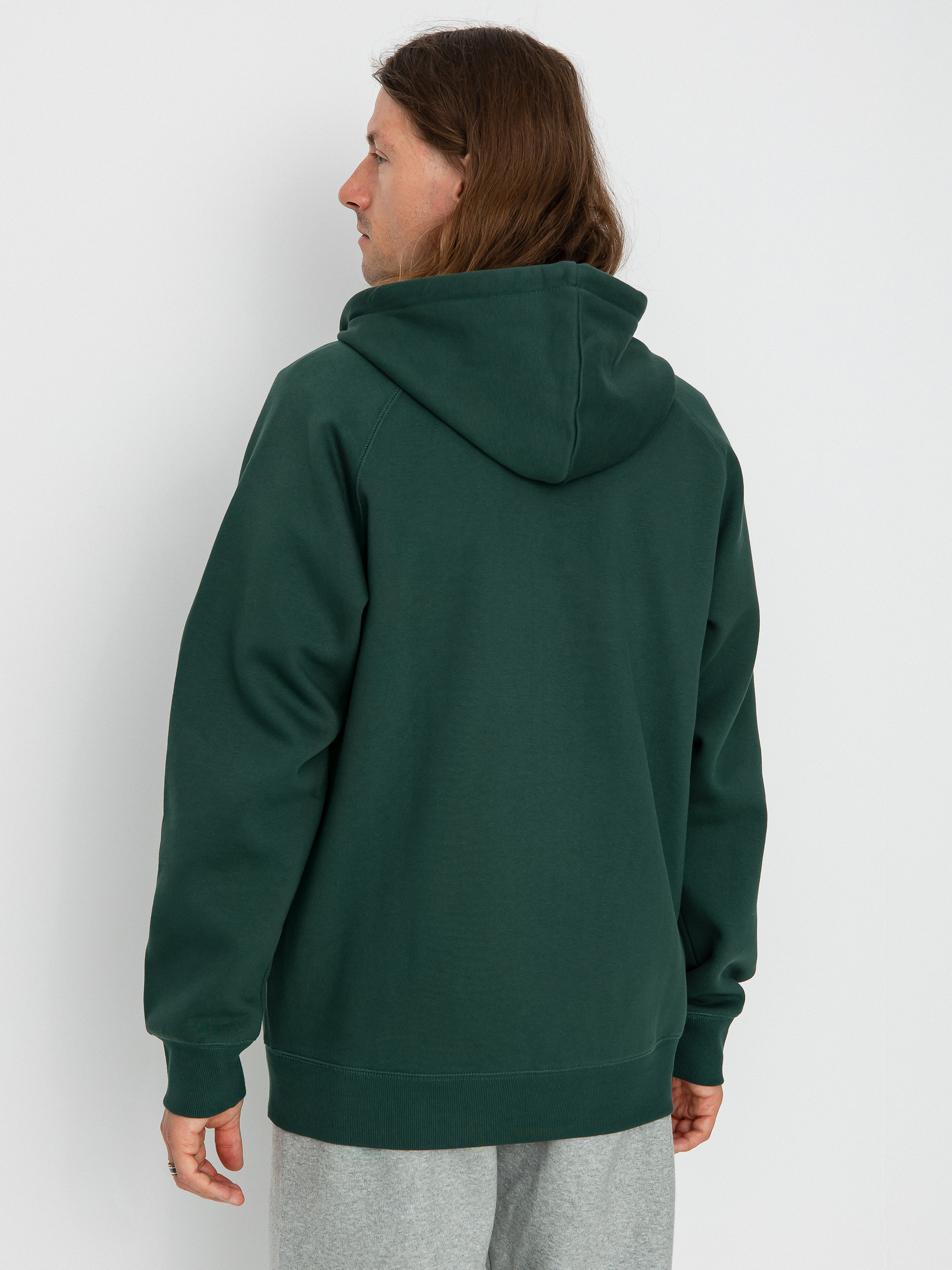 Carhartt WIP Chase ZHD Kapucnis pulóver (discovery green/gold)