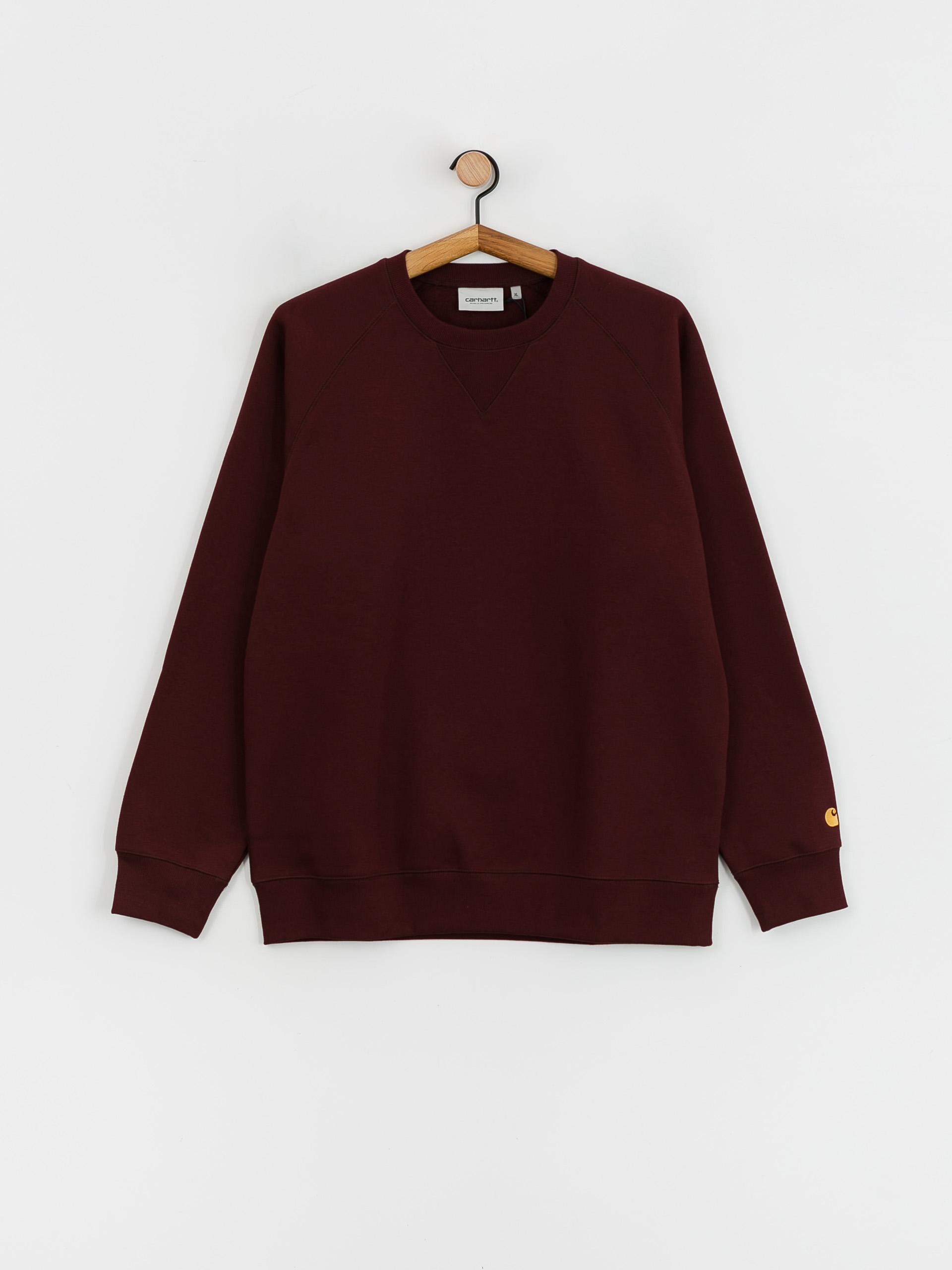 Carhartt WIP Chase Pulóver (amarone/gold)