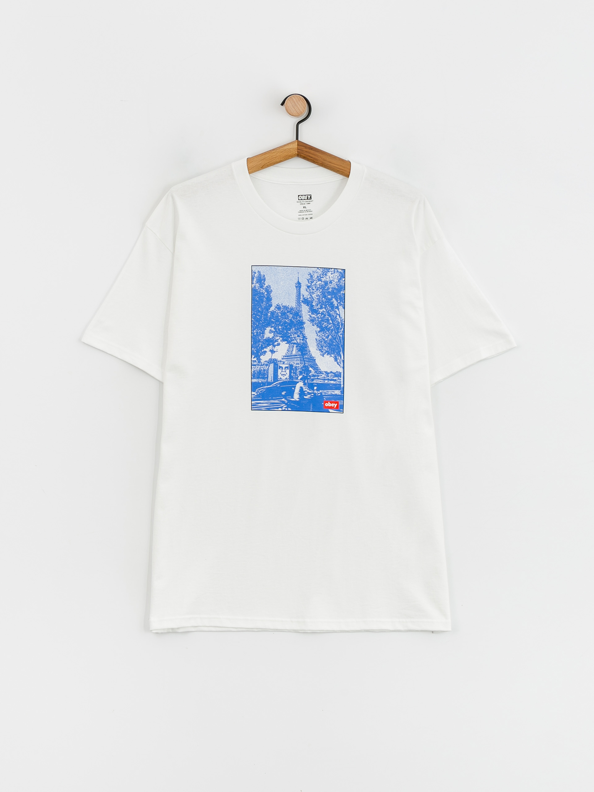 OBEY Paris Photo póló(white)