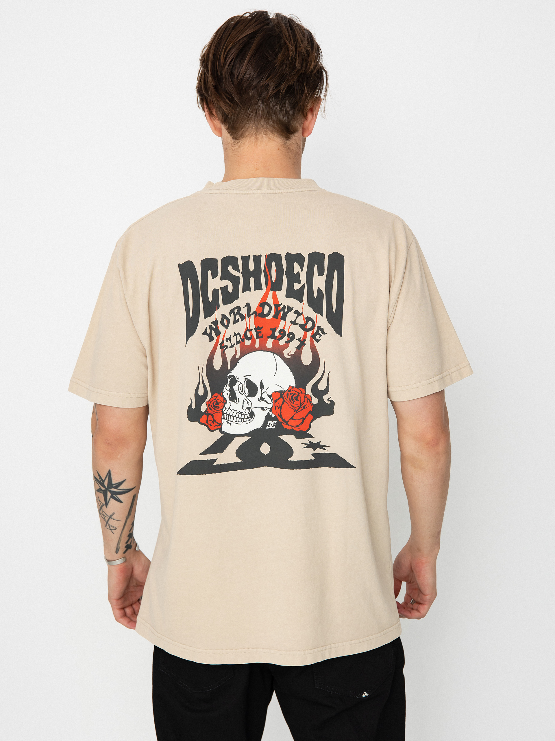 DC Defiant póló (plaza taupe enzyme w)