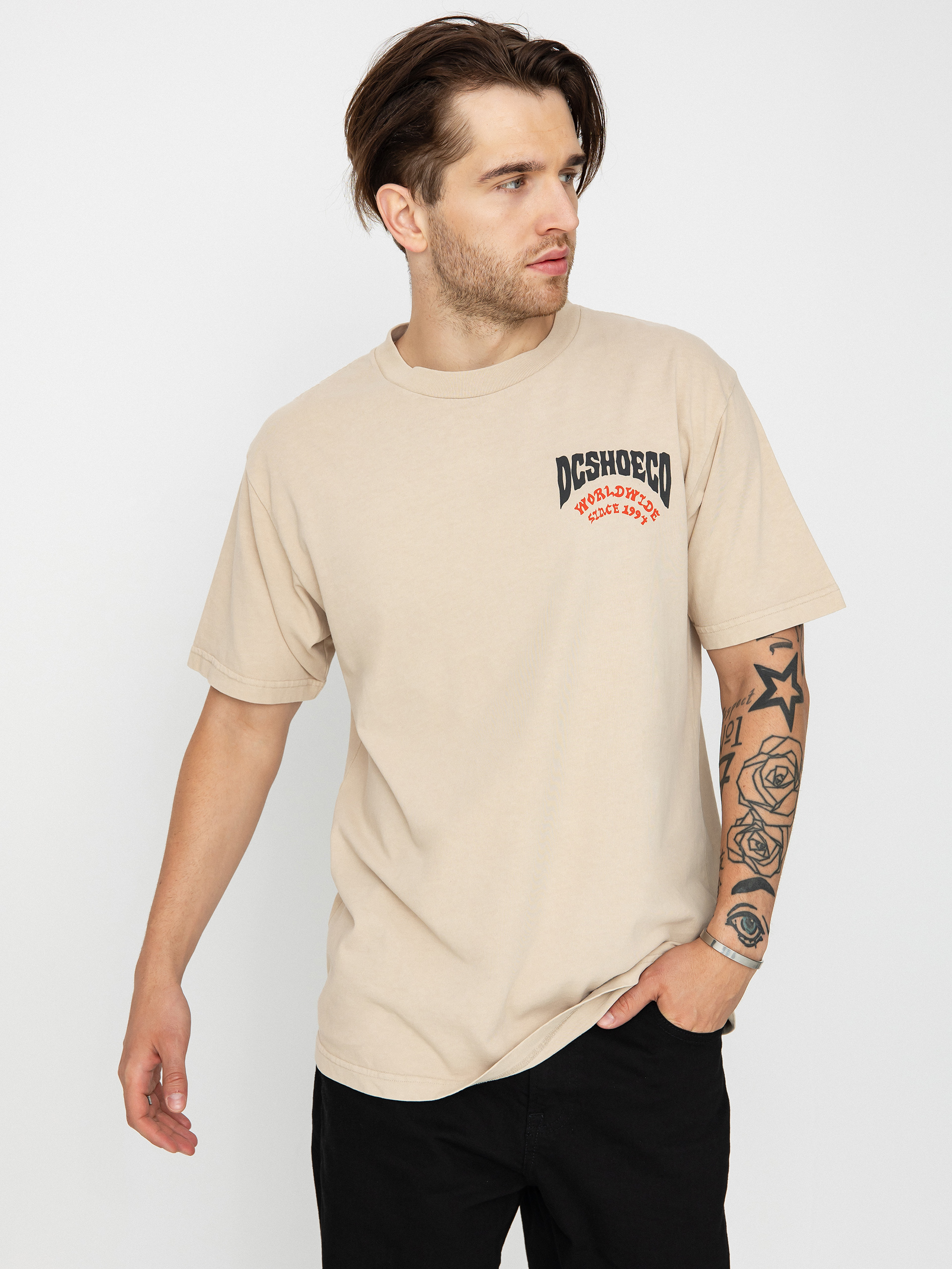 DC Defiant póló (plaza taupe enzyme w)