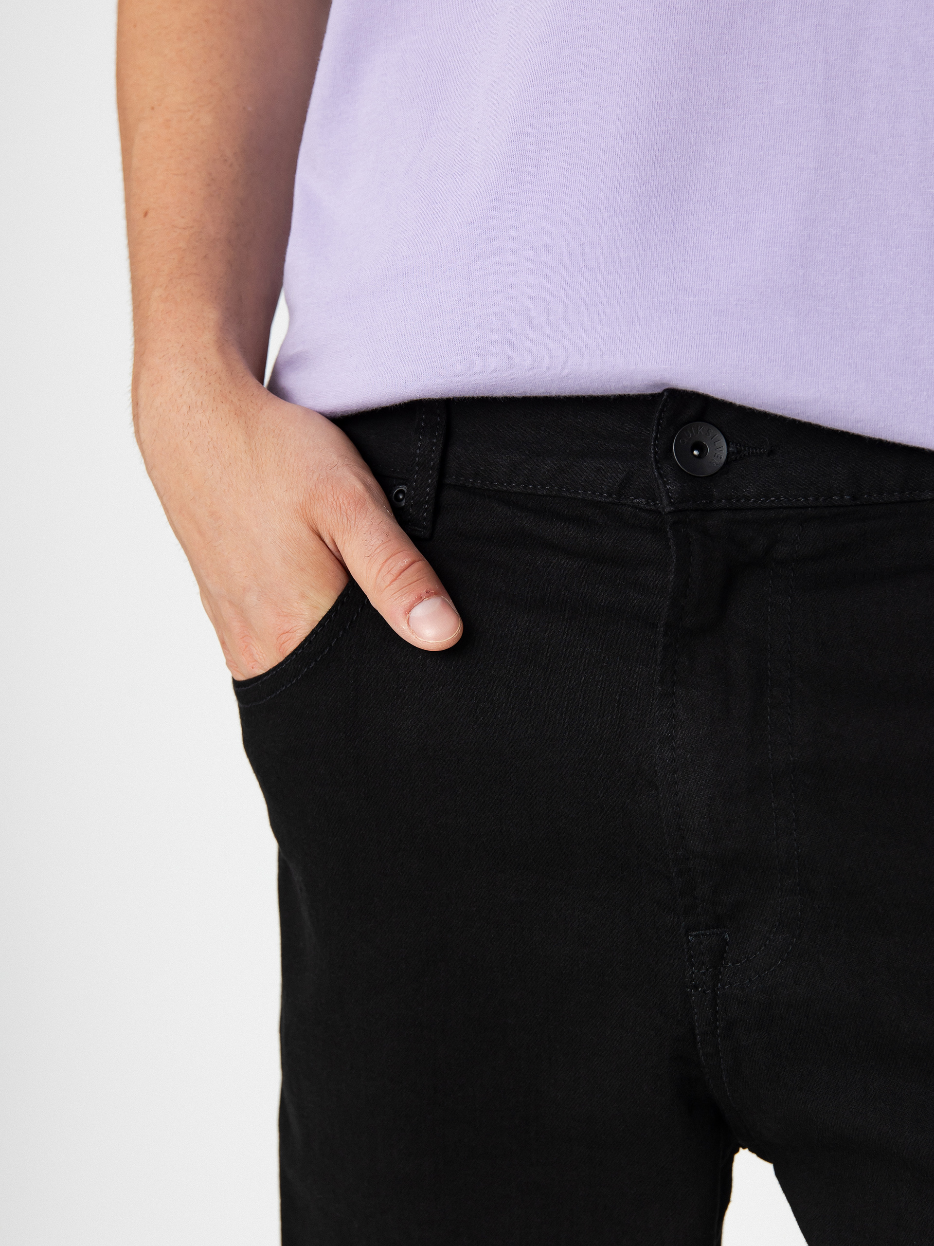 Quiksilver Aquacultanklewb Kisnadrág (washed black)