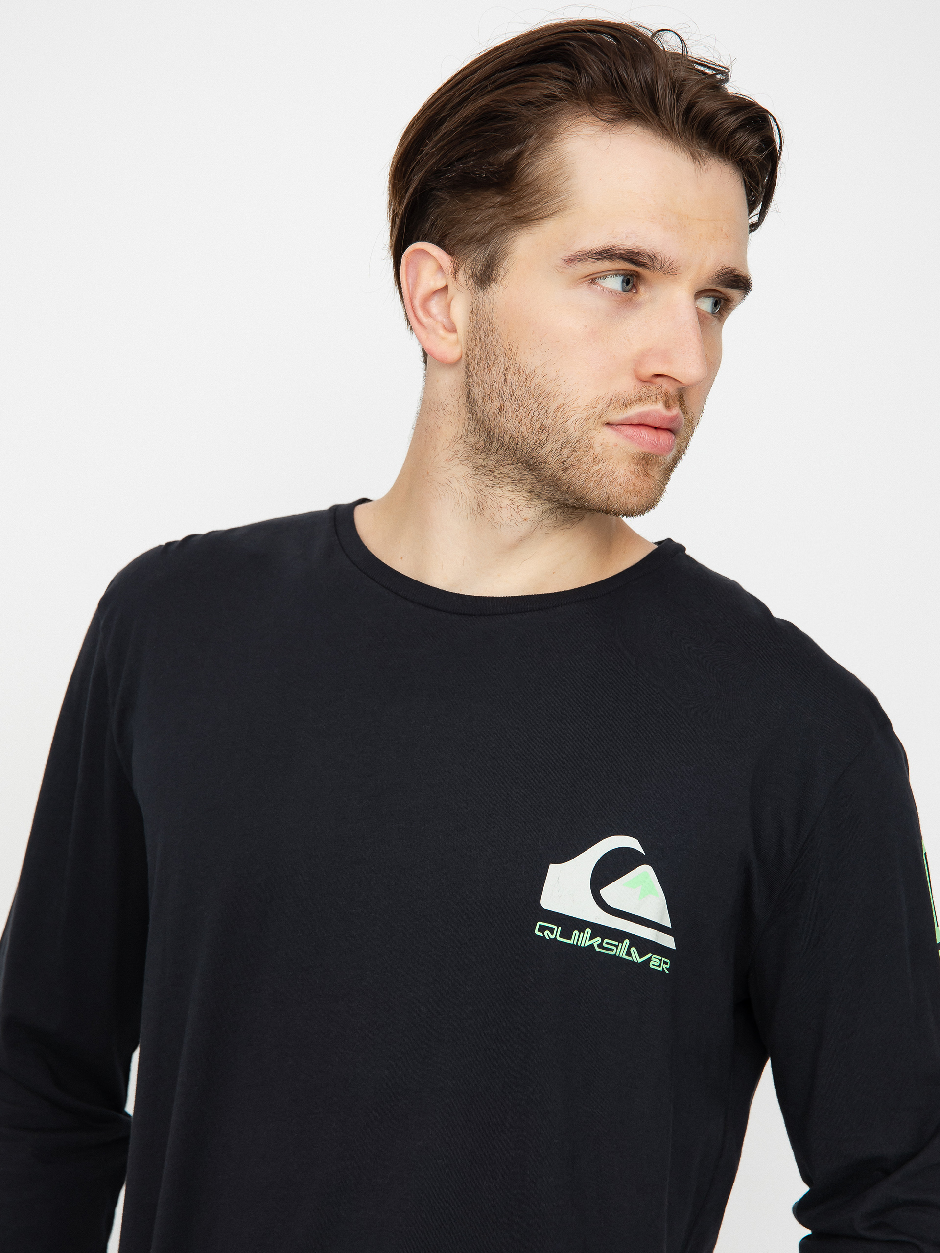 Quiksilver Omni Logo Hosszú ujjú felső (black)