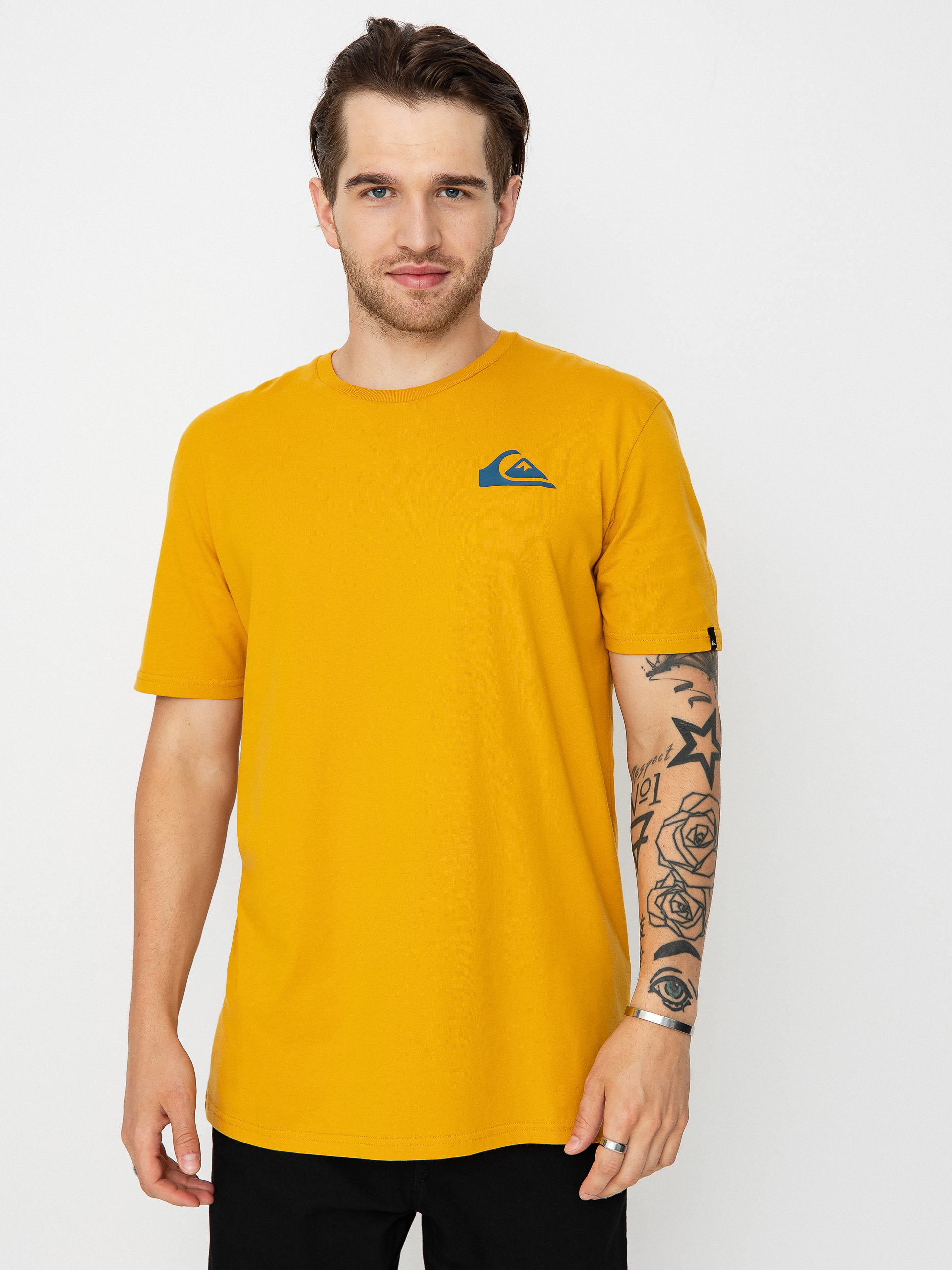 Quiksilver Mw Mini Logo póló (mustard)