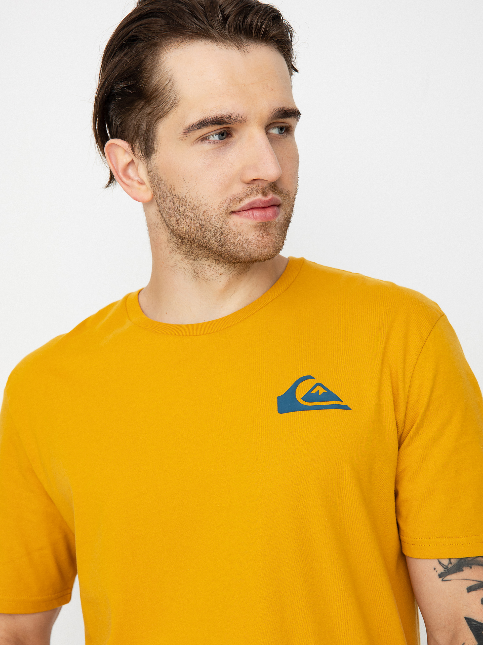 Quiksilver Mw Mini Logo póló (mustard)