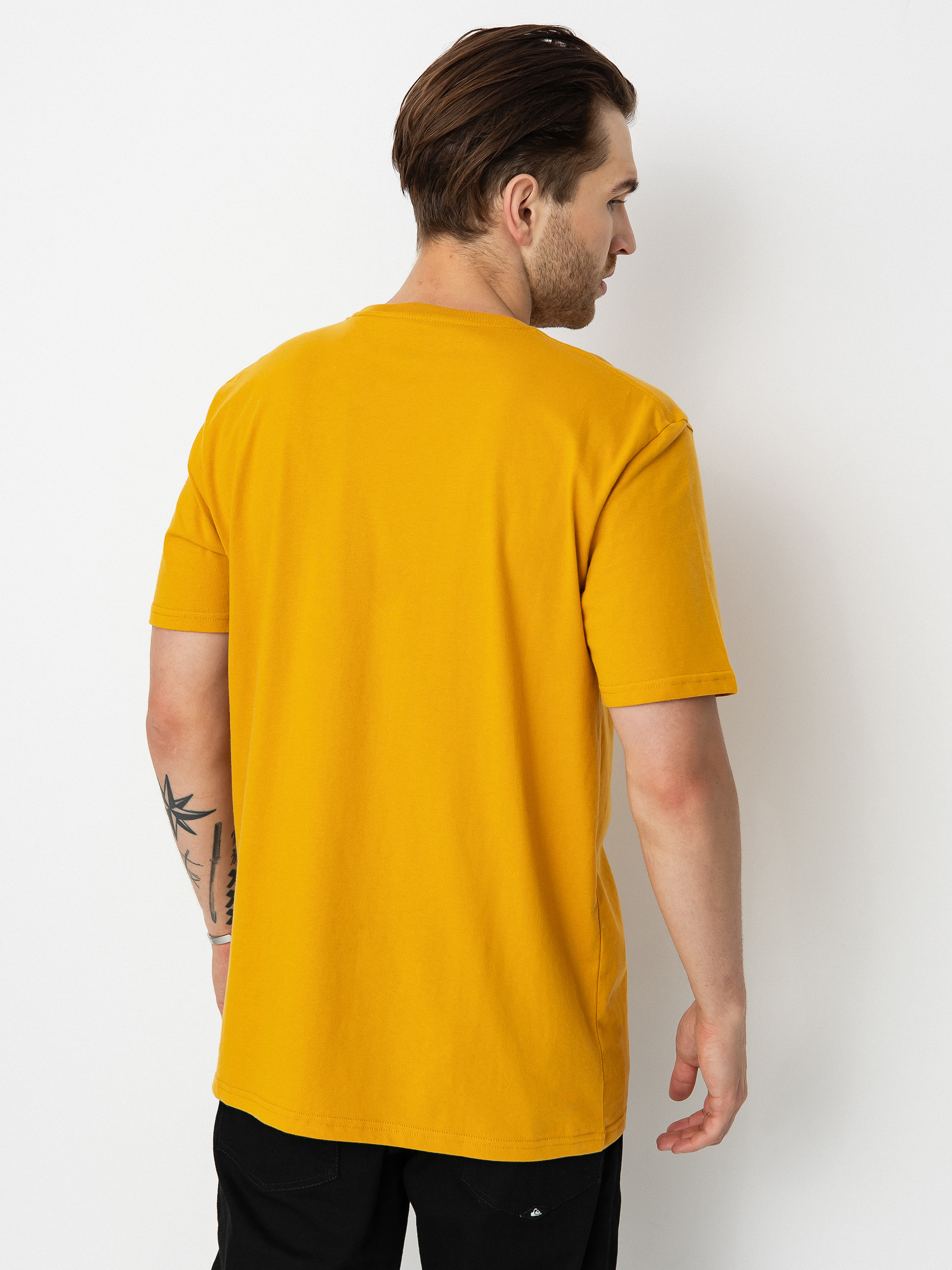 Quiksilver Mw Mini Logo póló (mustard)