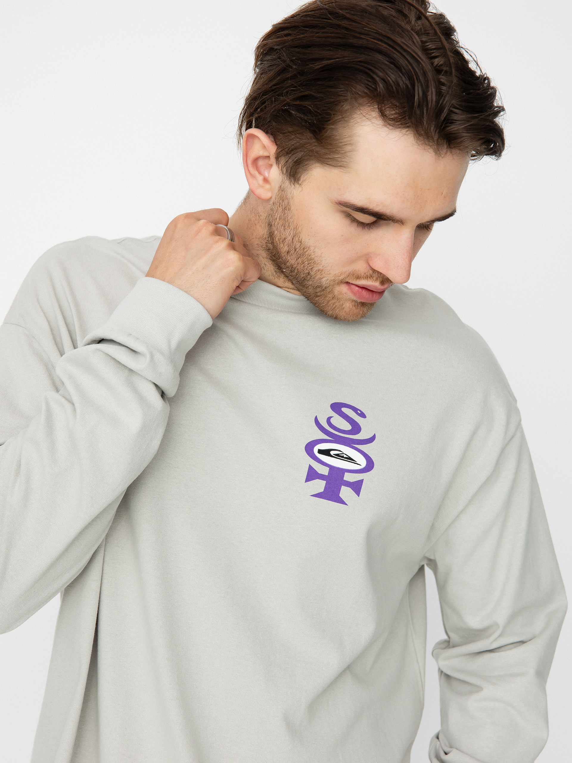 Quiksilver Stretch Sot Hosszú ujjú felső (gray violet)