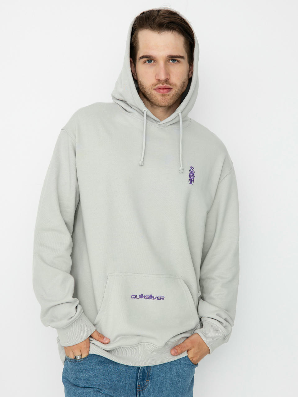 Quiksilver Mercury HD Kapucnis pulóver (gray violet)