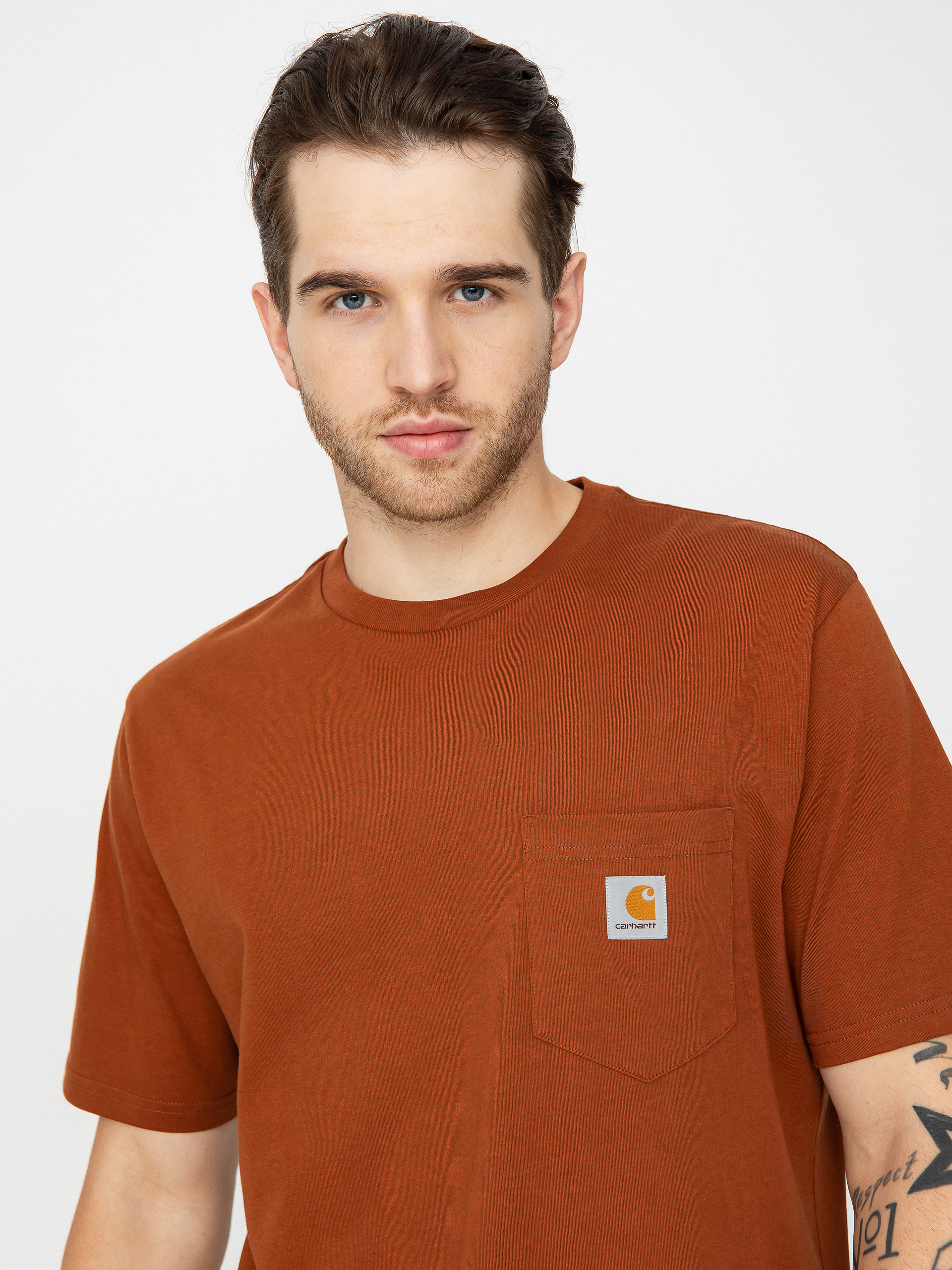 Carhartt WIP Pocket póló (beaver)