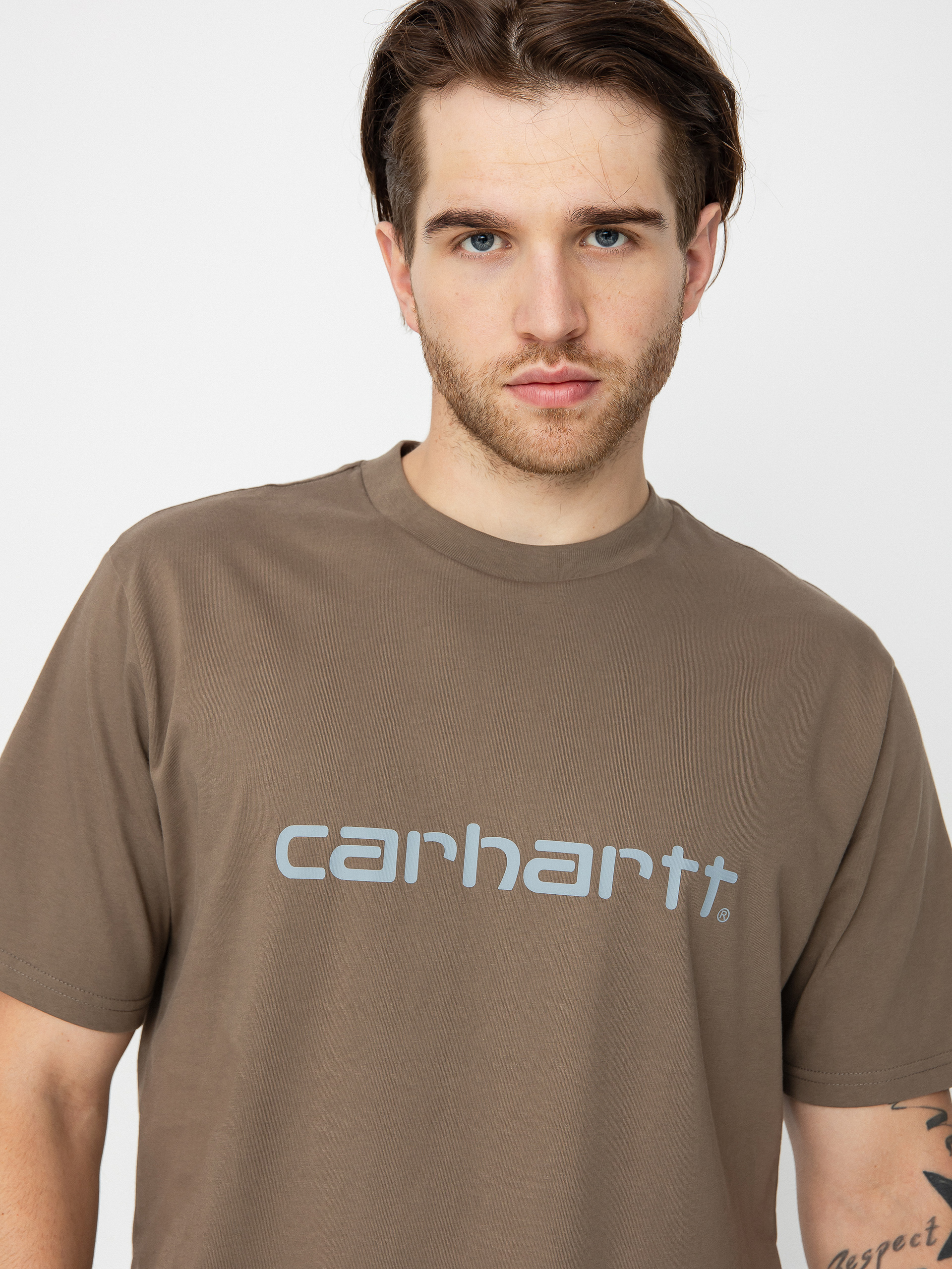 Carhartt WIP Script póló (barista/mirror)