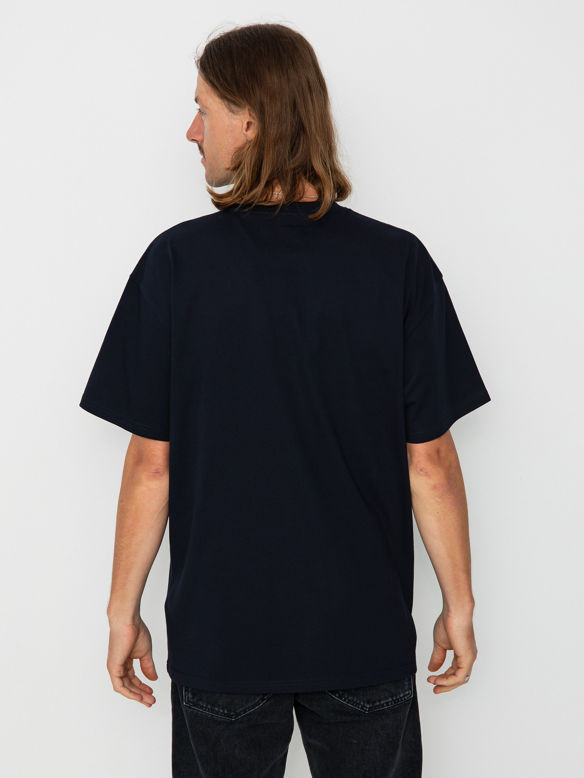 Carhartt WIP Chase Póló (dark navy/gold)
