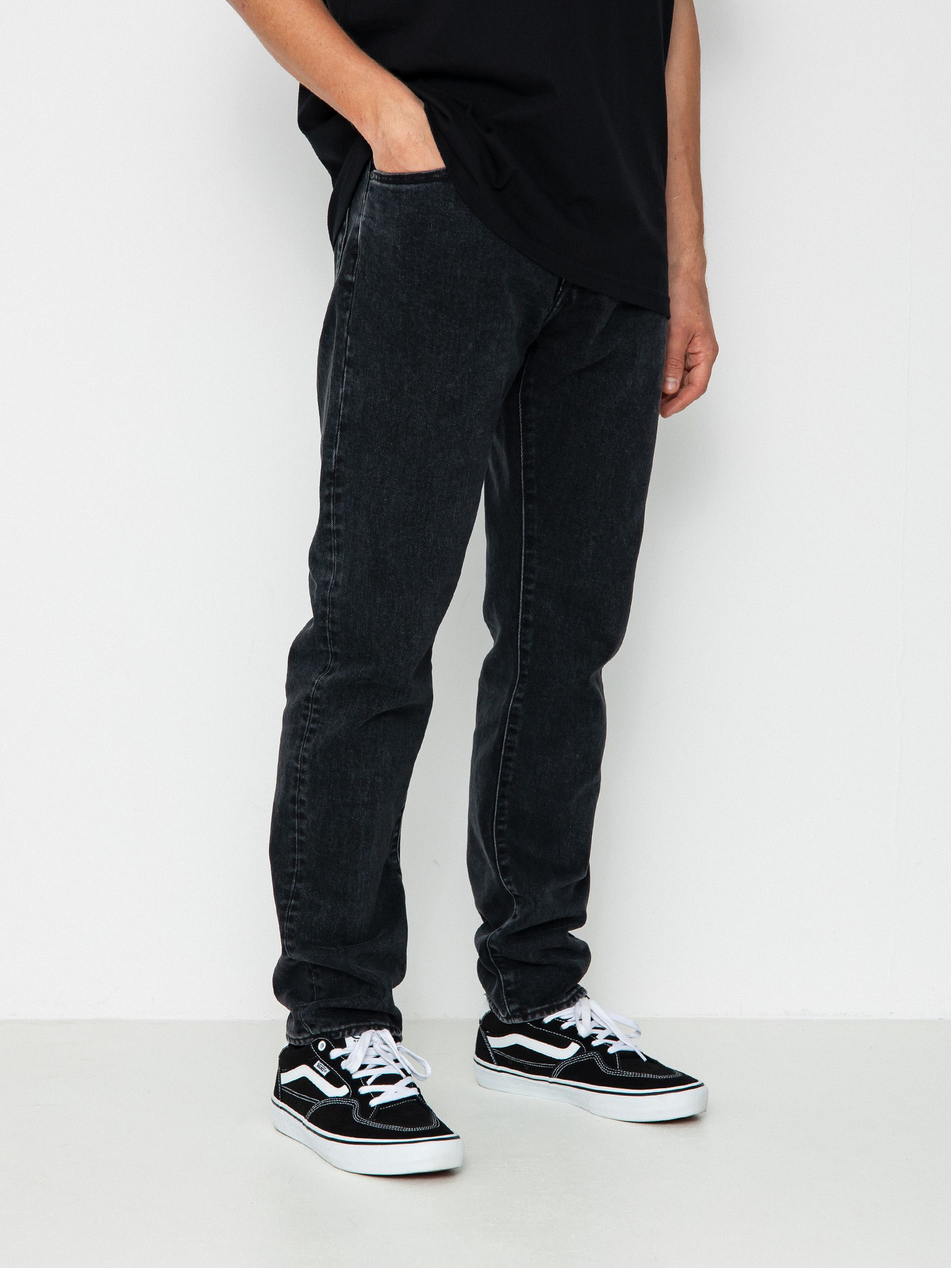 Carhartt WIP Klondike Kisnadrág (black)