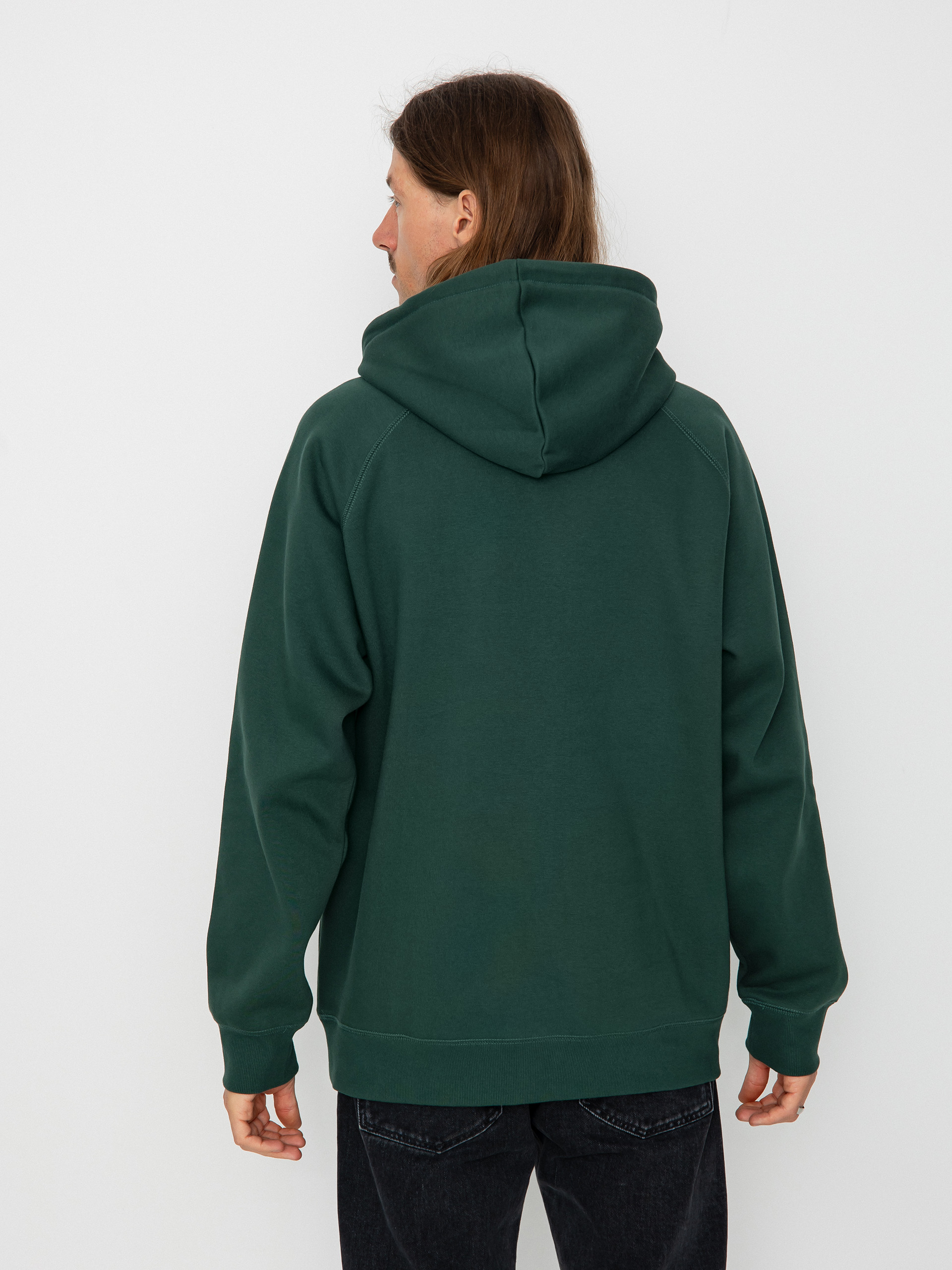 Carhartt WIP Chase HD Kapucnis pulóver (discovery green/gold)