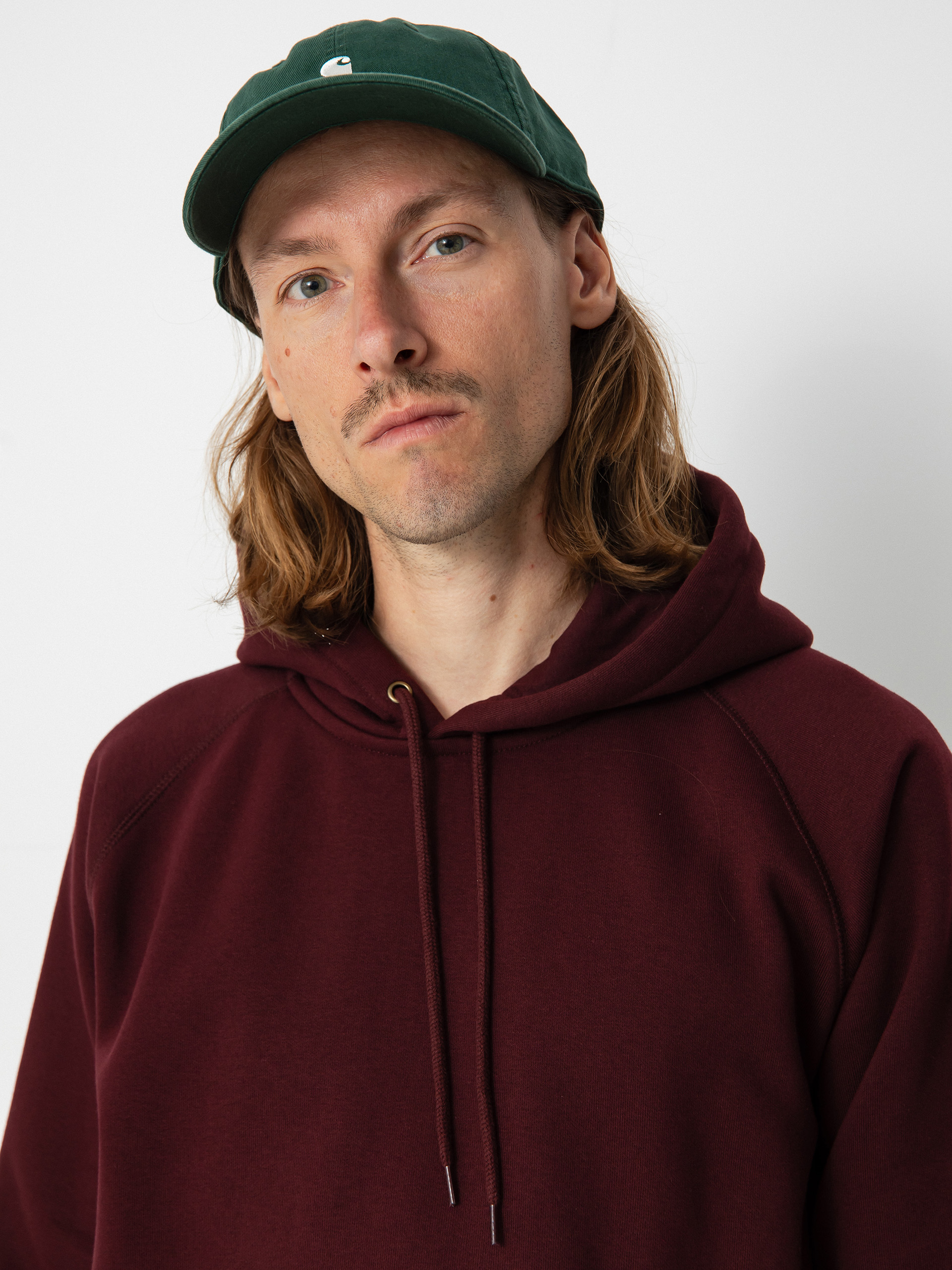 Carhartt WIP Chase HD Kapucnis pulóver (amarone/gold)