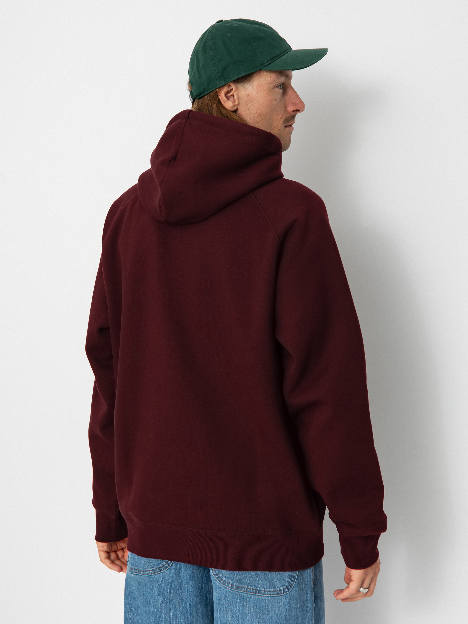 Carhartt WIP Chase HD Kapucnis pulóver (amarone/gold)
