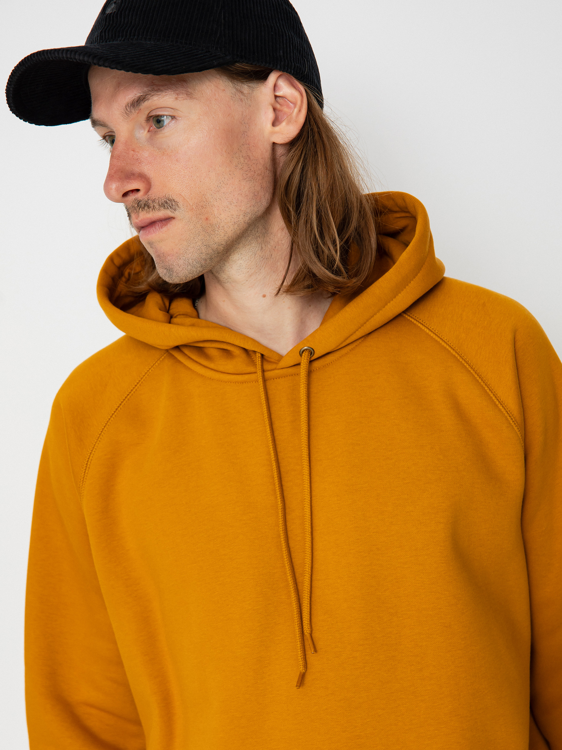 Carhartt WIP Chase HD Kapucnis pulóver (buckthorn/gold)