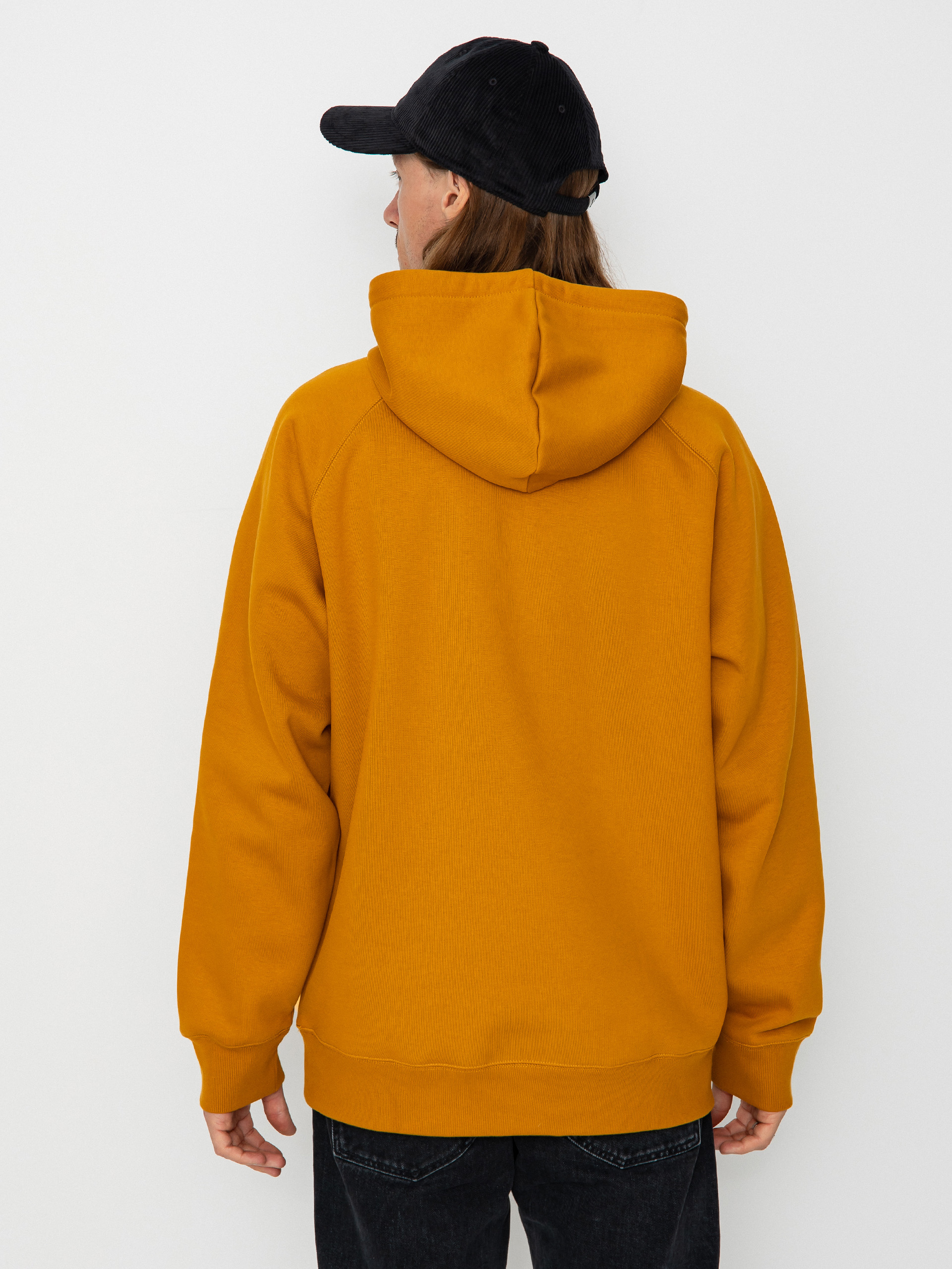 Carhartt WIP Chase HD Kapucnis pulóver (buckthorn/gold)