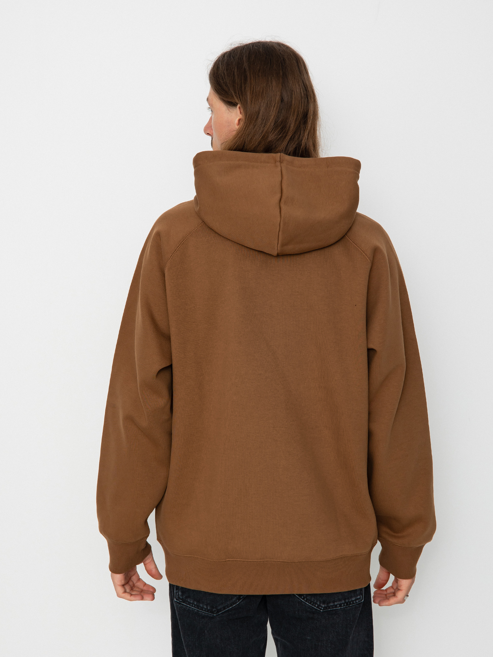 Carhartt WIP Chase HD Kapucnis pulóver (tamarind/gold)