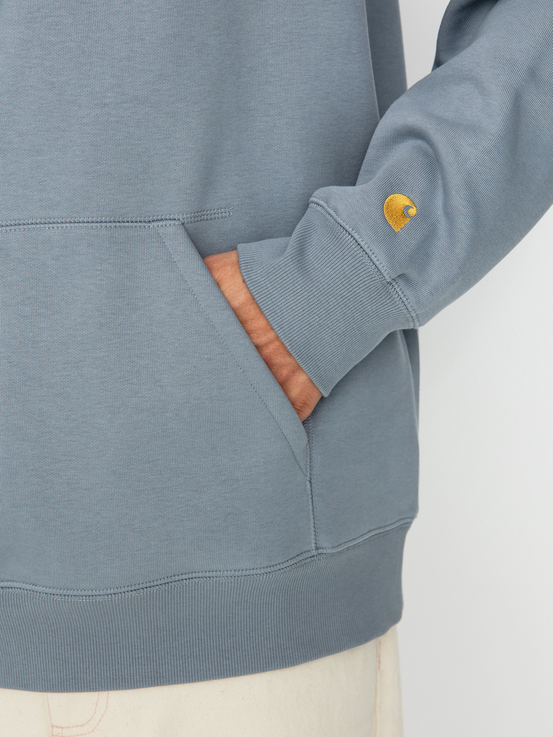 Carhartt WIP Chase HD Kapucnis pulóver (mirror/gold)