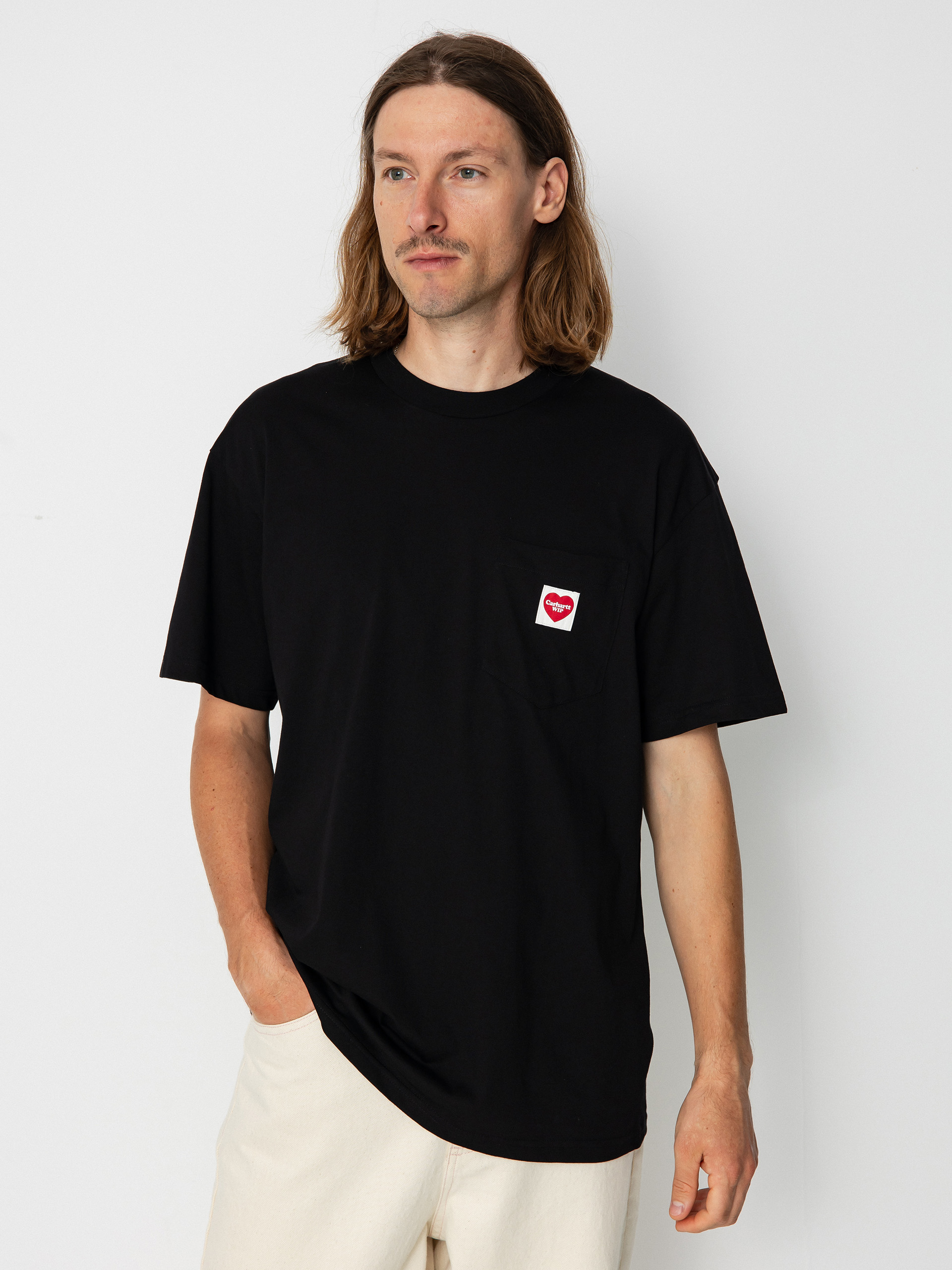 Carhartt WIP Pocket Heart póló(black)