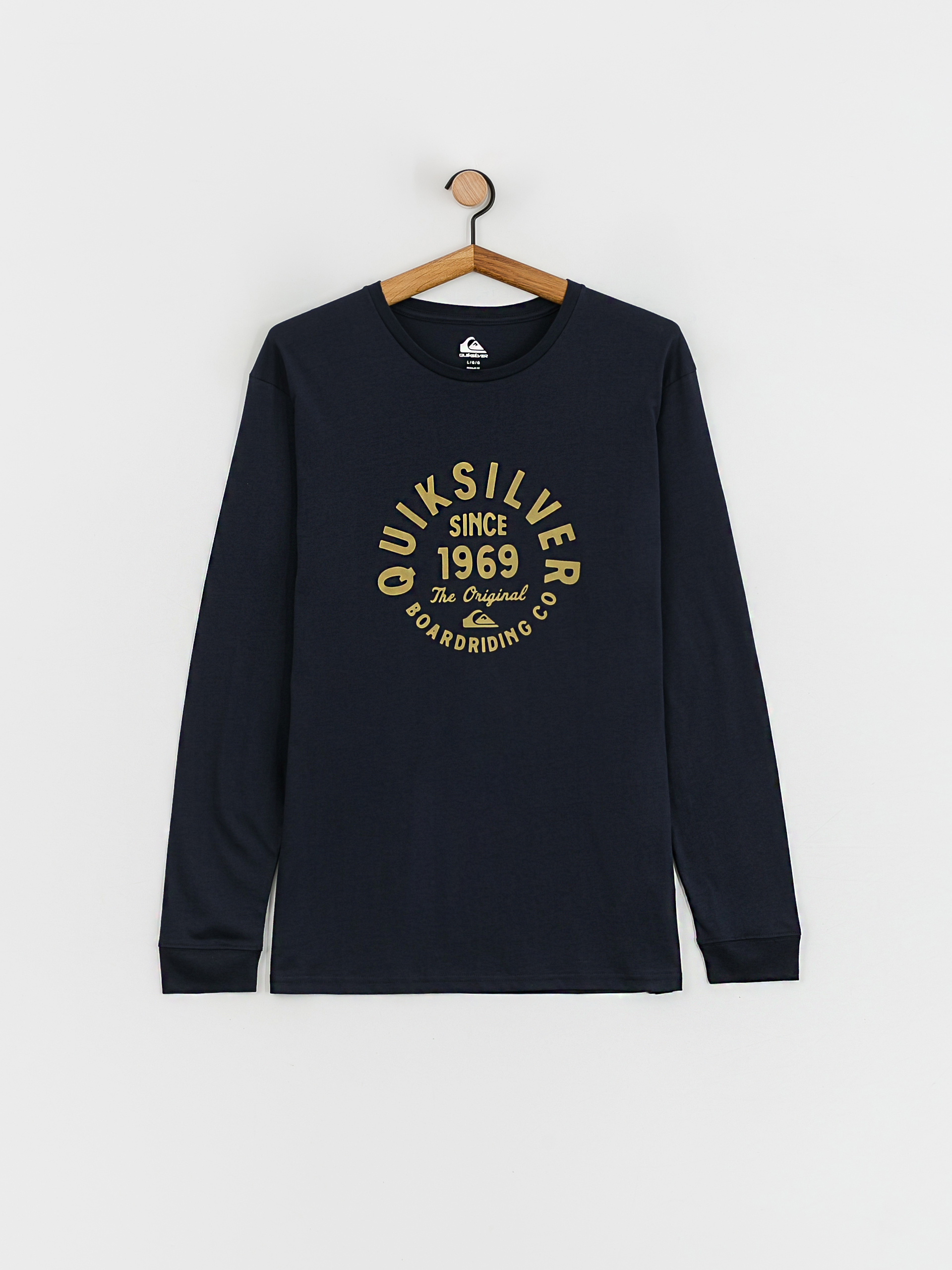 Quiksilver Circled Script Front Hosszú ujjú felső (navy blazer)