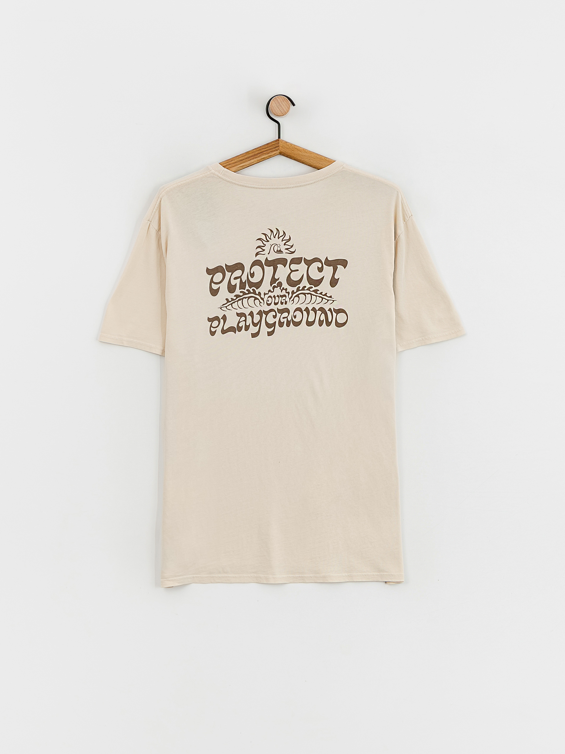 Quiksilver Earthy Type póló (birch)